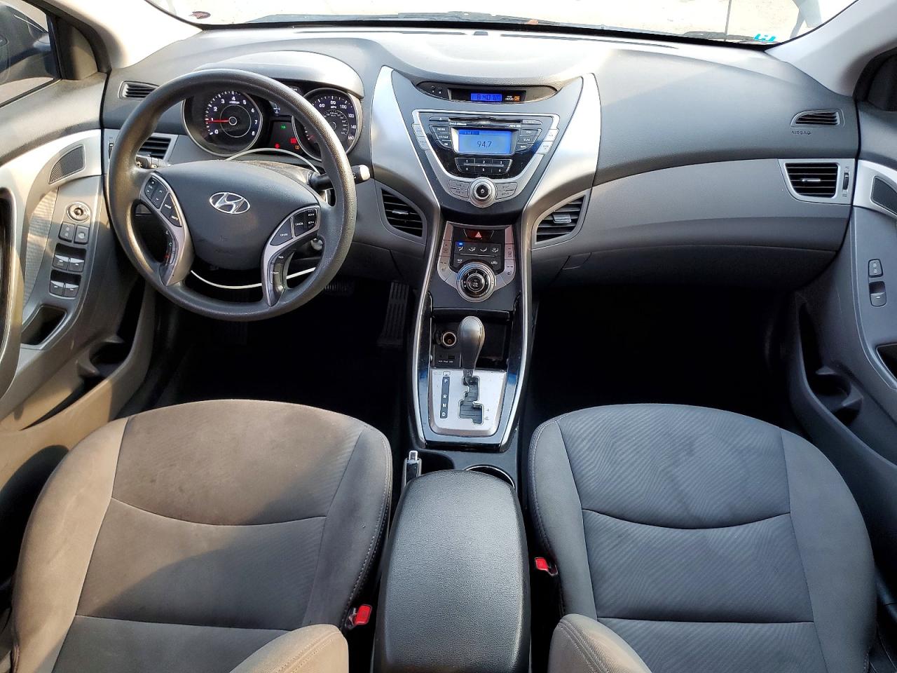 2013 Hyundai Elantra Gls Black vin: 5NPDH4AE1DH193036