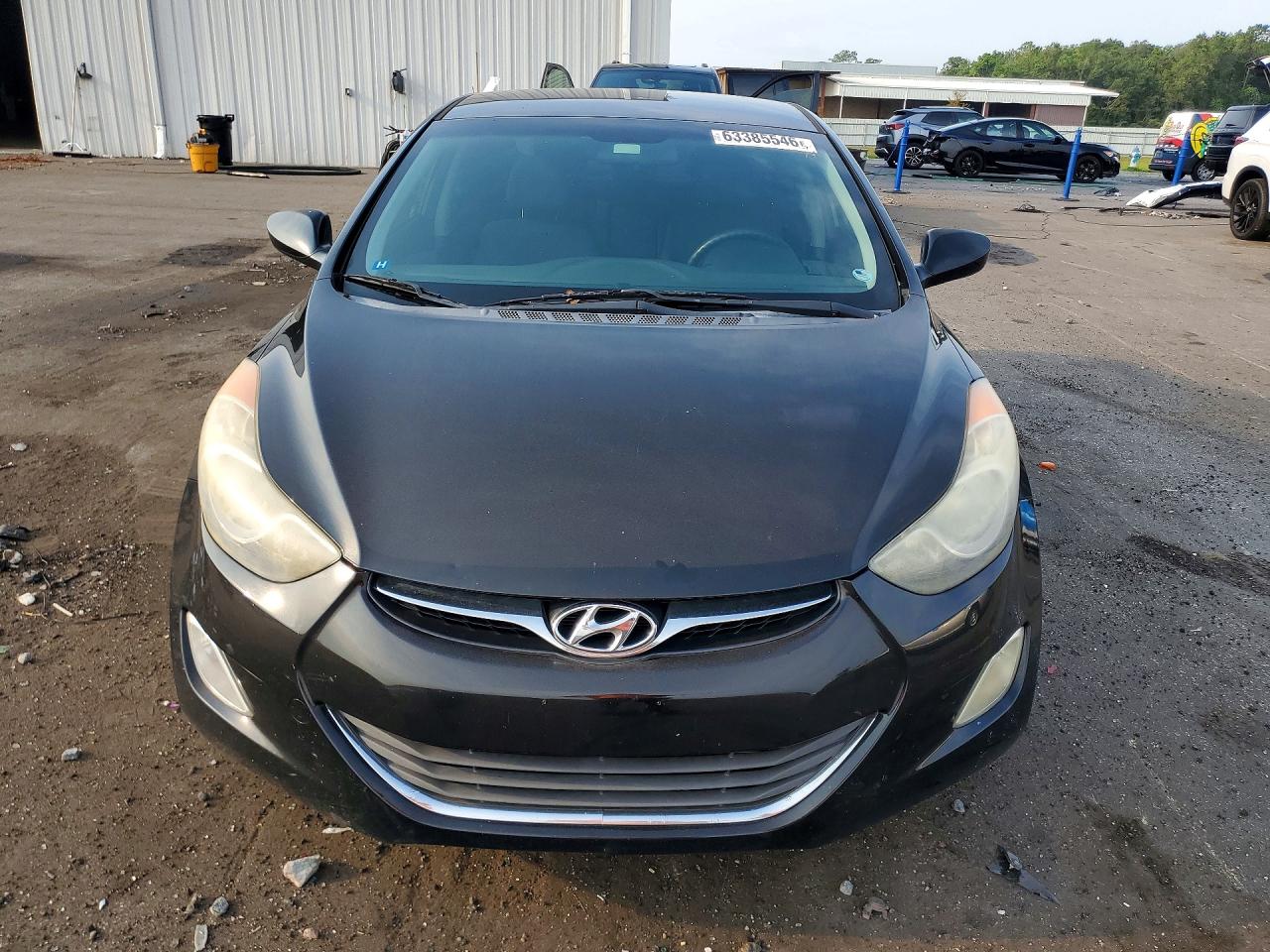 2013 Hyundai Elantra Gls Black vin: 5NPDH4AE1DH193036