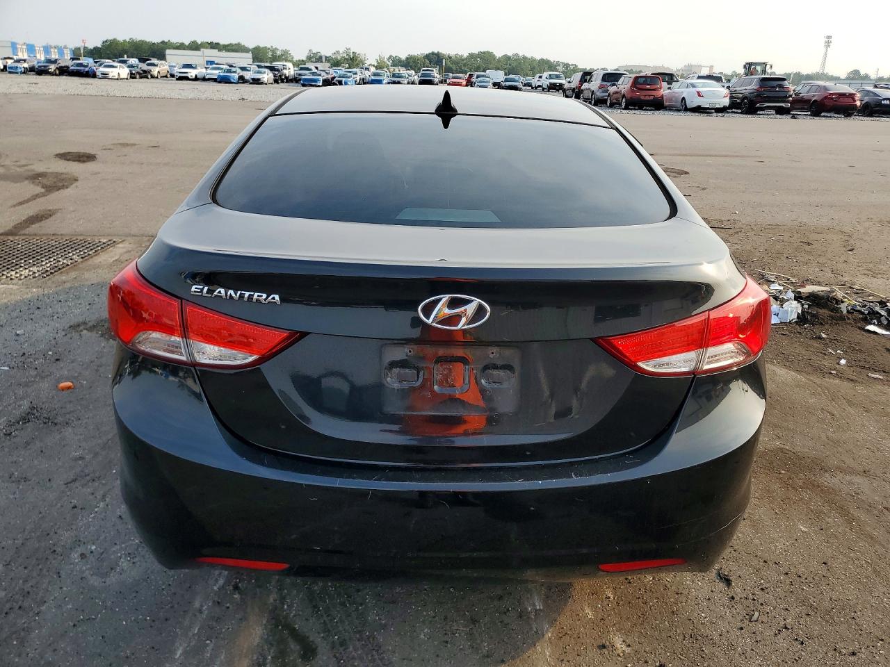 2013 Hyundai Elantra Gls Black vin: 5NPDH4AE1DH193036