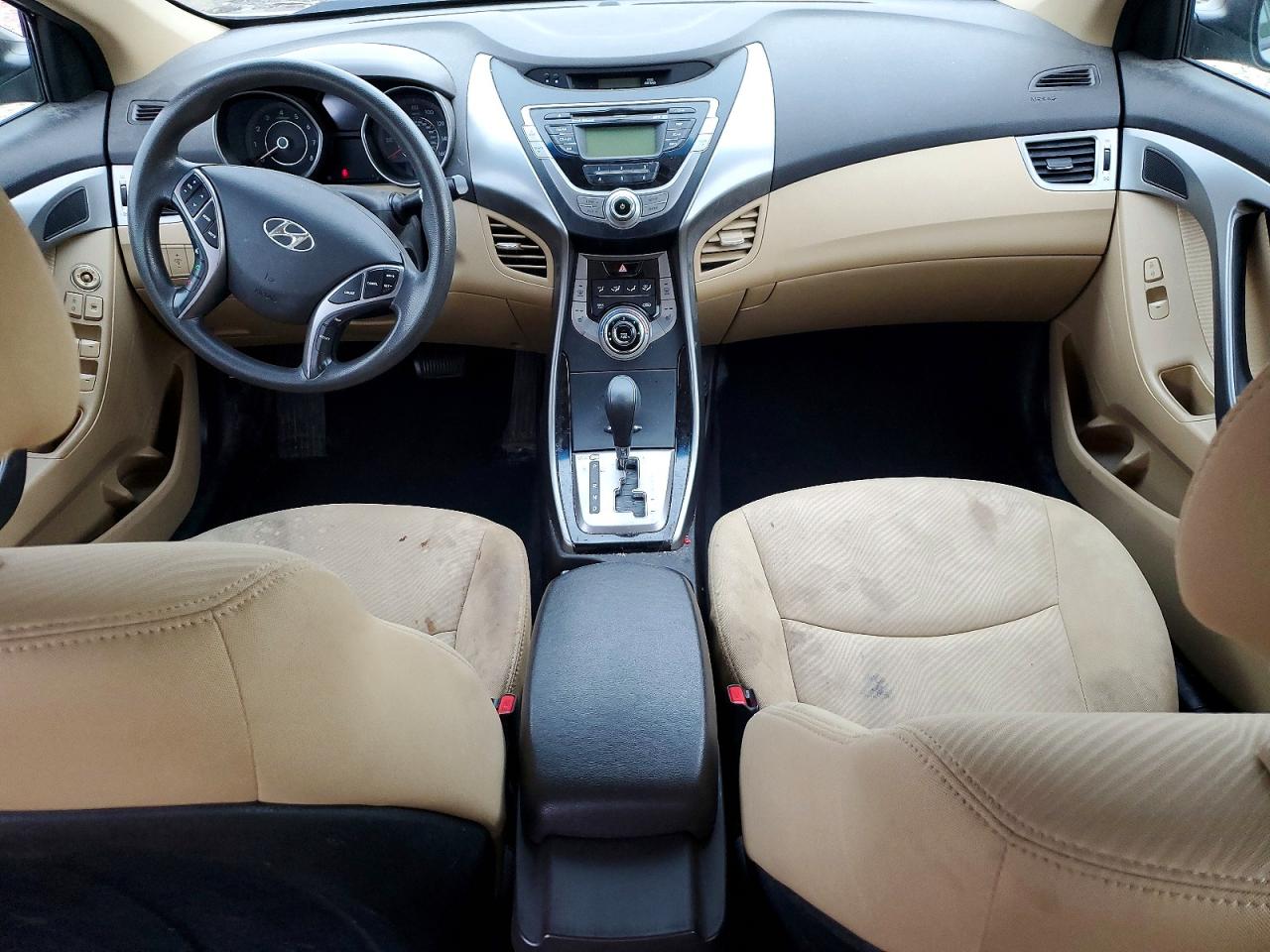 2013 Hyundai Elantra Gls Tan vin: 5NPDH4AE1DH194249