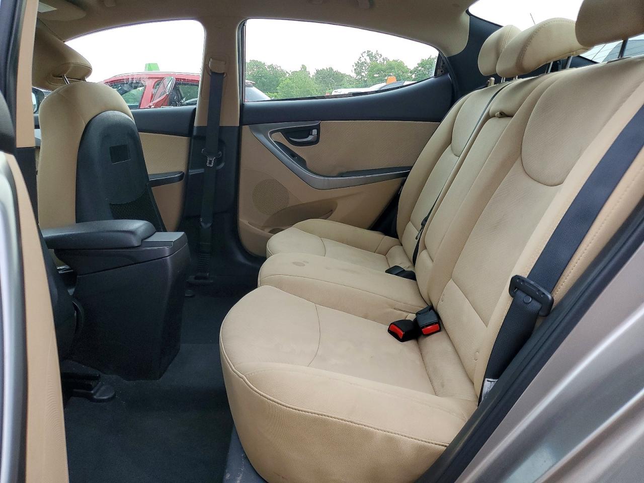 2013 Hyundai Elantra Gls Tan vin: 5NPDH4AE1DH194249