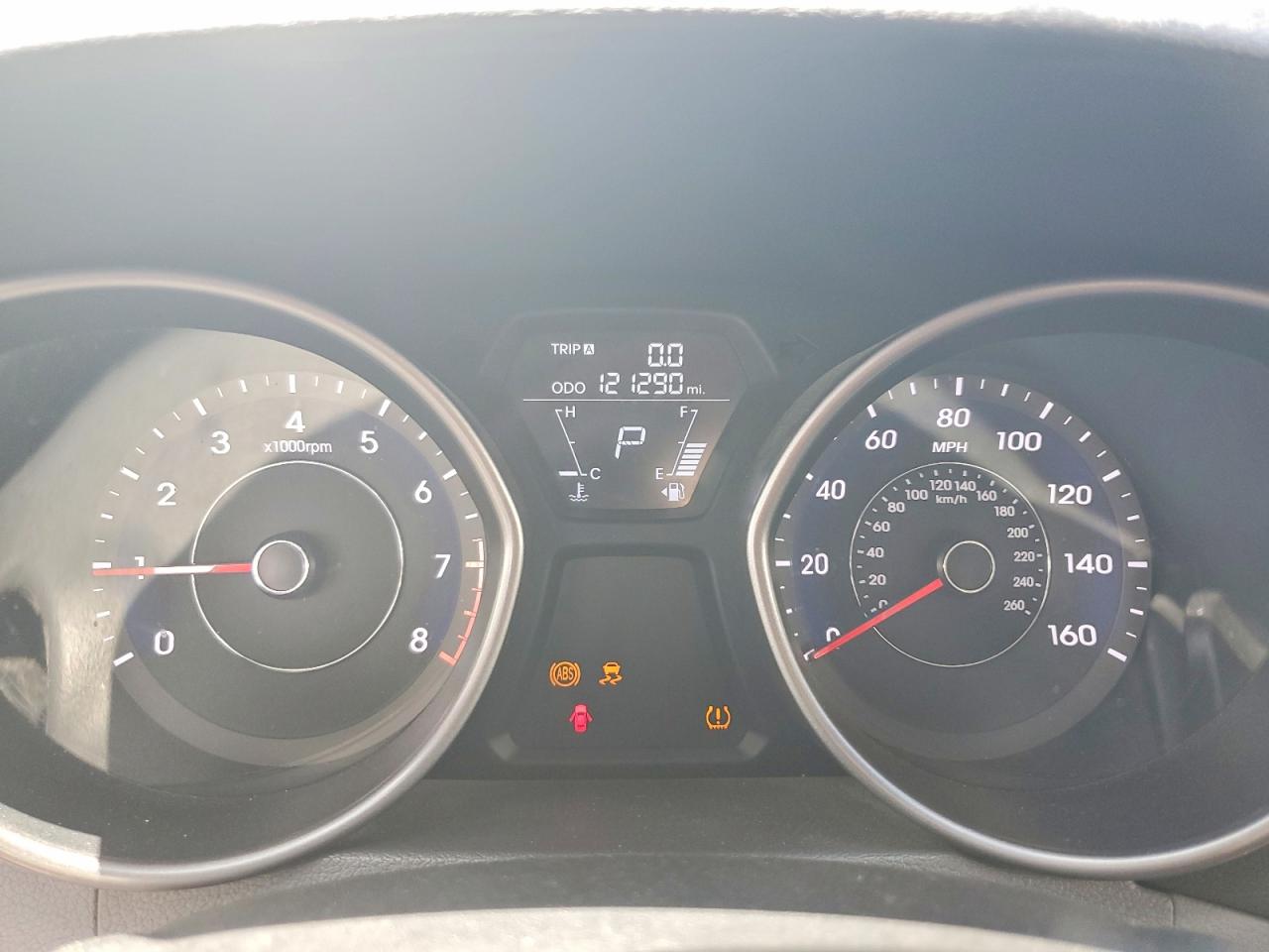 2013 Hyundai Elantra Gls Серый vin: 5NPDH4AE1DH194980