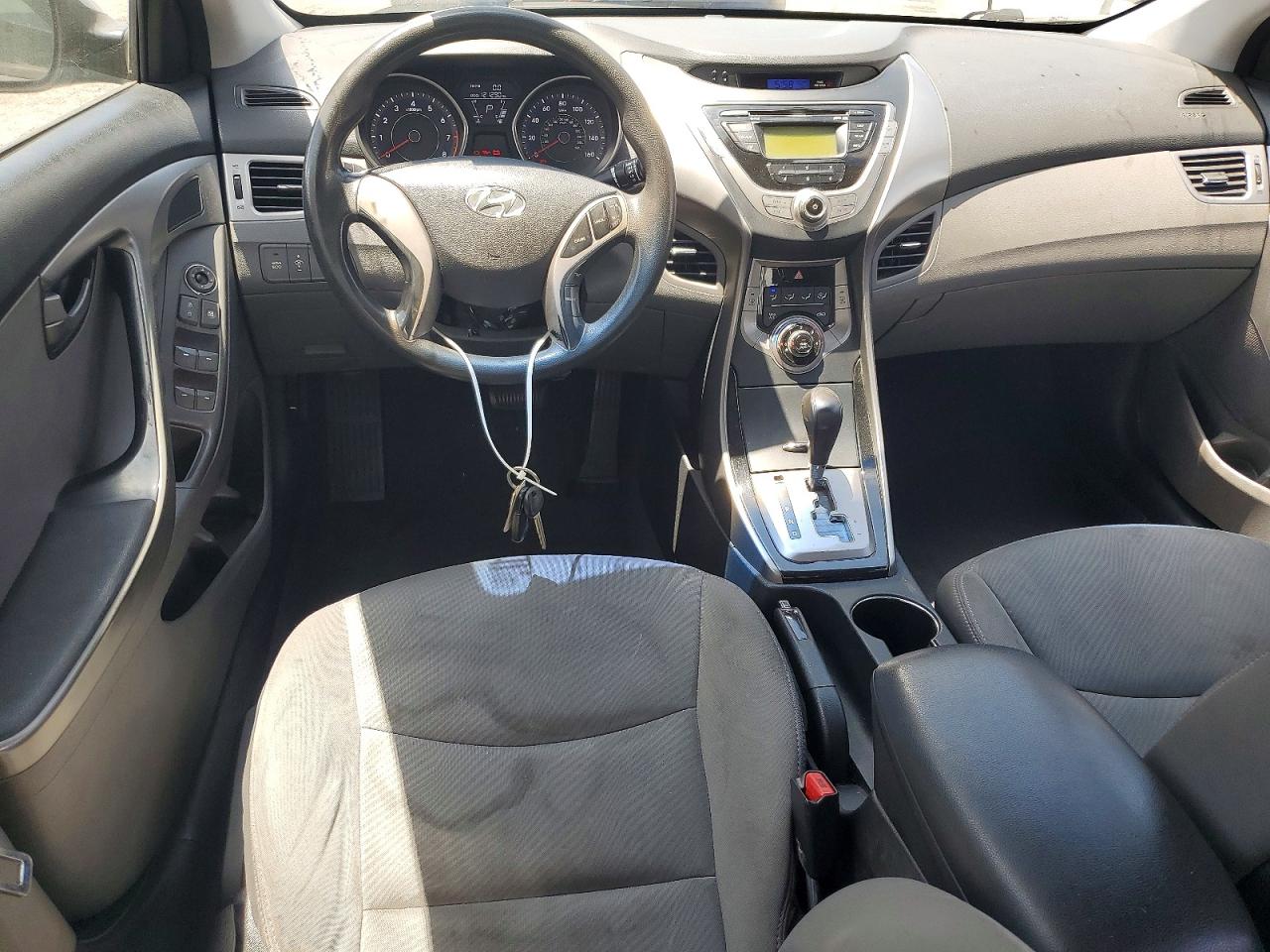 2013 Hyundai Elantra Gls Серый vin: 5NPDH4AE1DH194980
