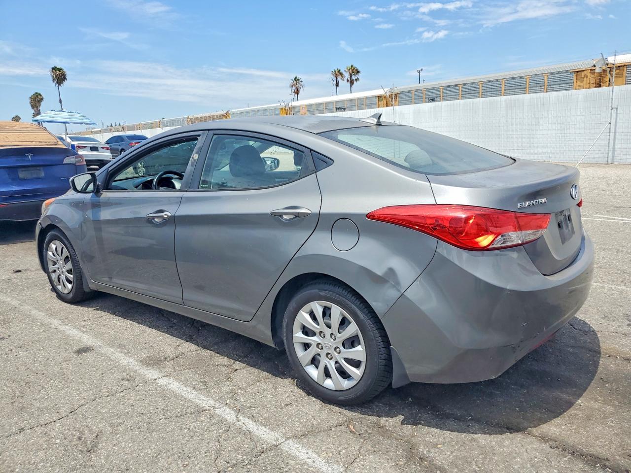2013 Hyundai Elantra Gls Серый vin: 5NPDH4AE1DH194980