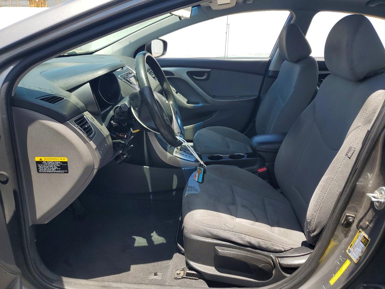2013 Hyundai Elantra Gls Серый vin: 5NPDH4AE1DH194980