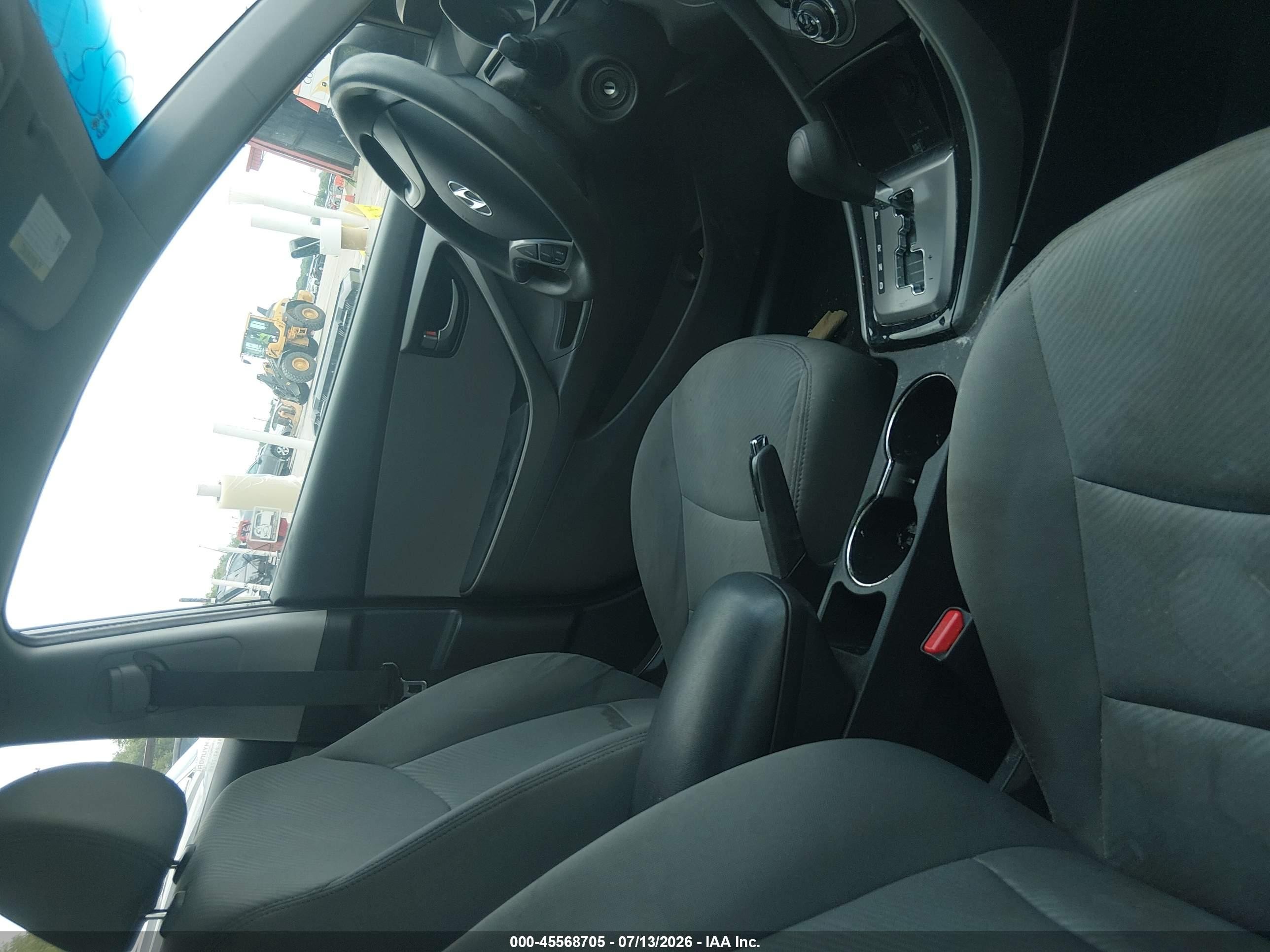 2013 Hyundai Elantra Gls Gray vin: 5NPDH4AE1DH195496