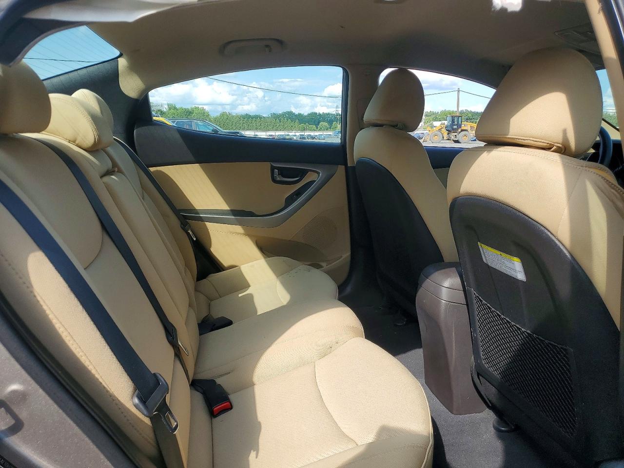 2013 Hyundai Elantra Gls Gray vin: 5NPDH4AE1DH208800
