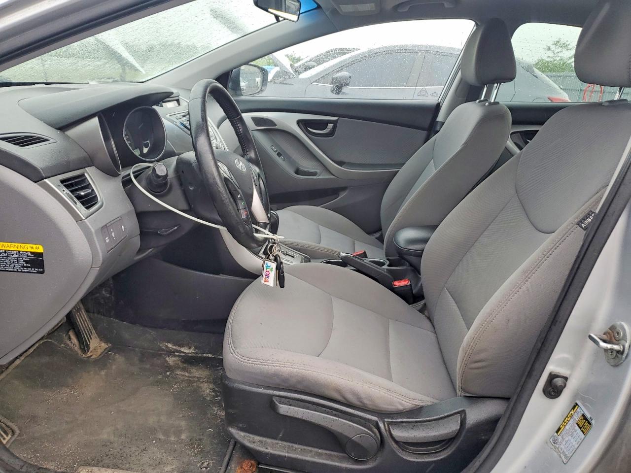 2013 Hyundai Elantra Gls Silver vin: 5NPDH4AE1DH211471