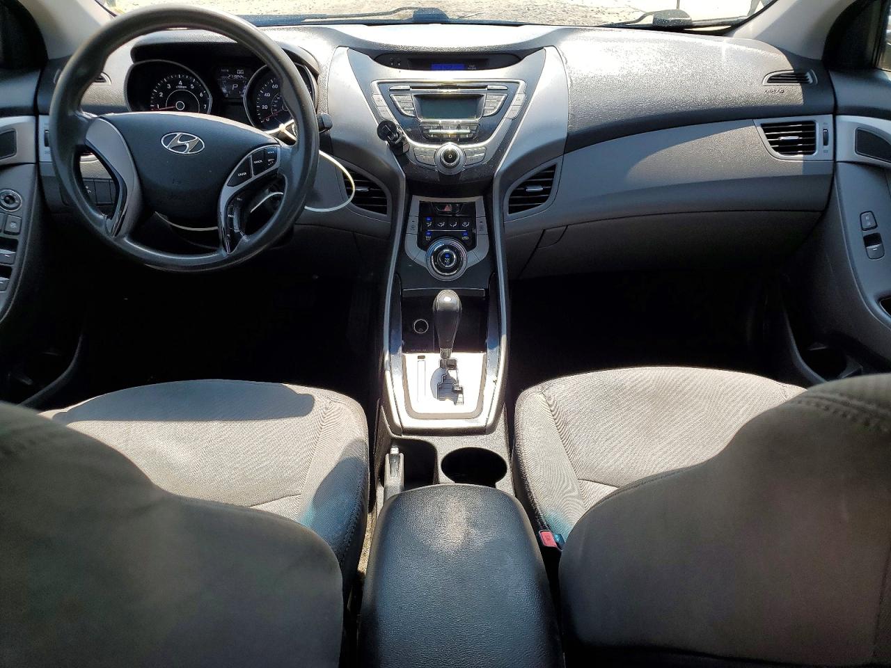 2013 Hyundai Elantra Gls Gray vin: 5NPDH4AE1DH211759