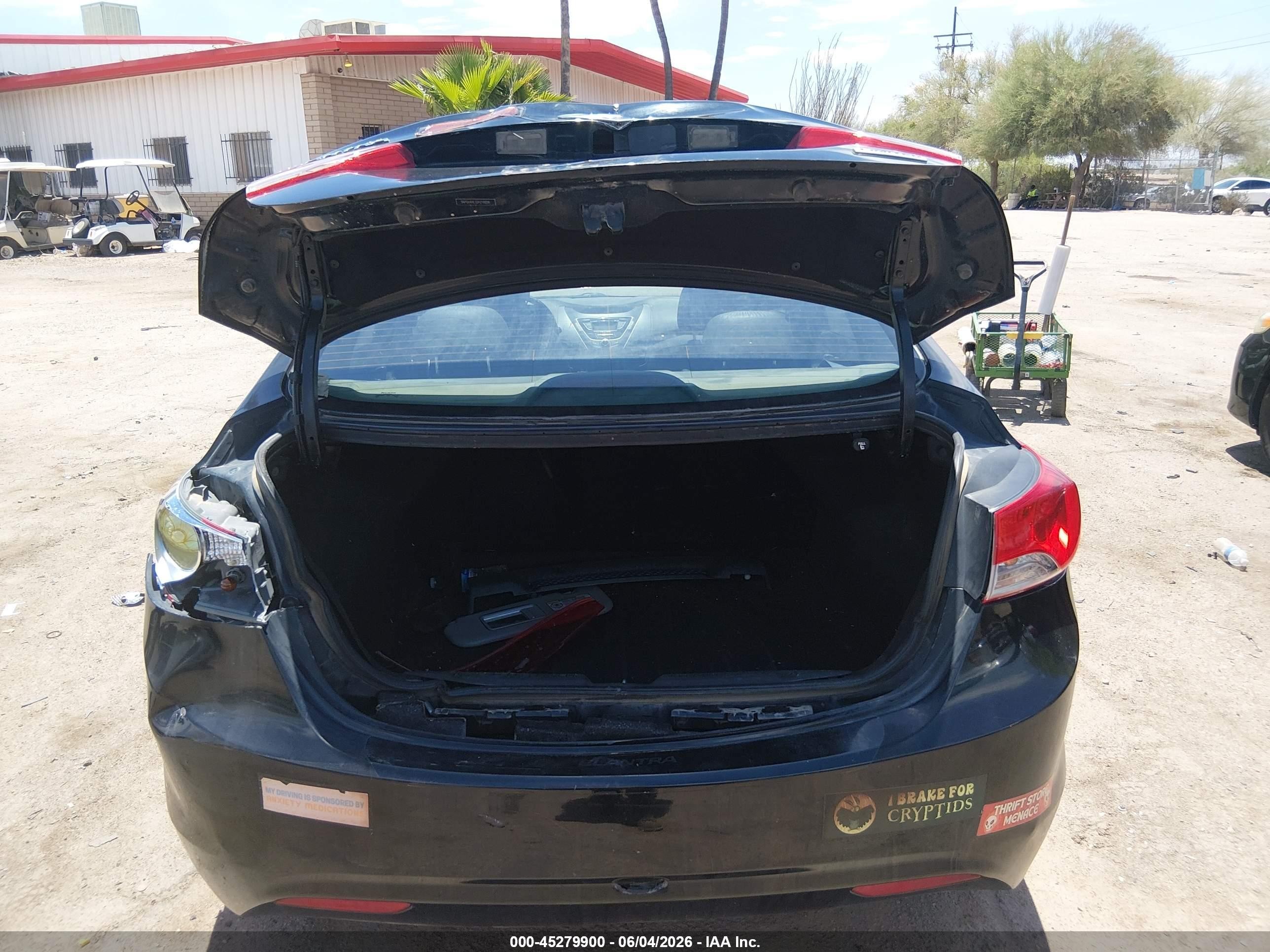 2013 Hyundai Elantra Limited Black vin: 5NPDH4AE1DH218856