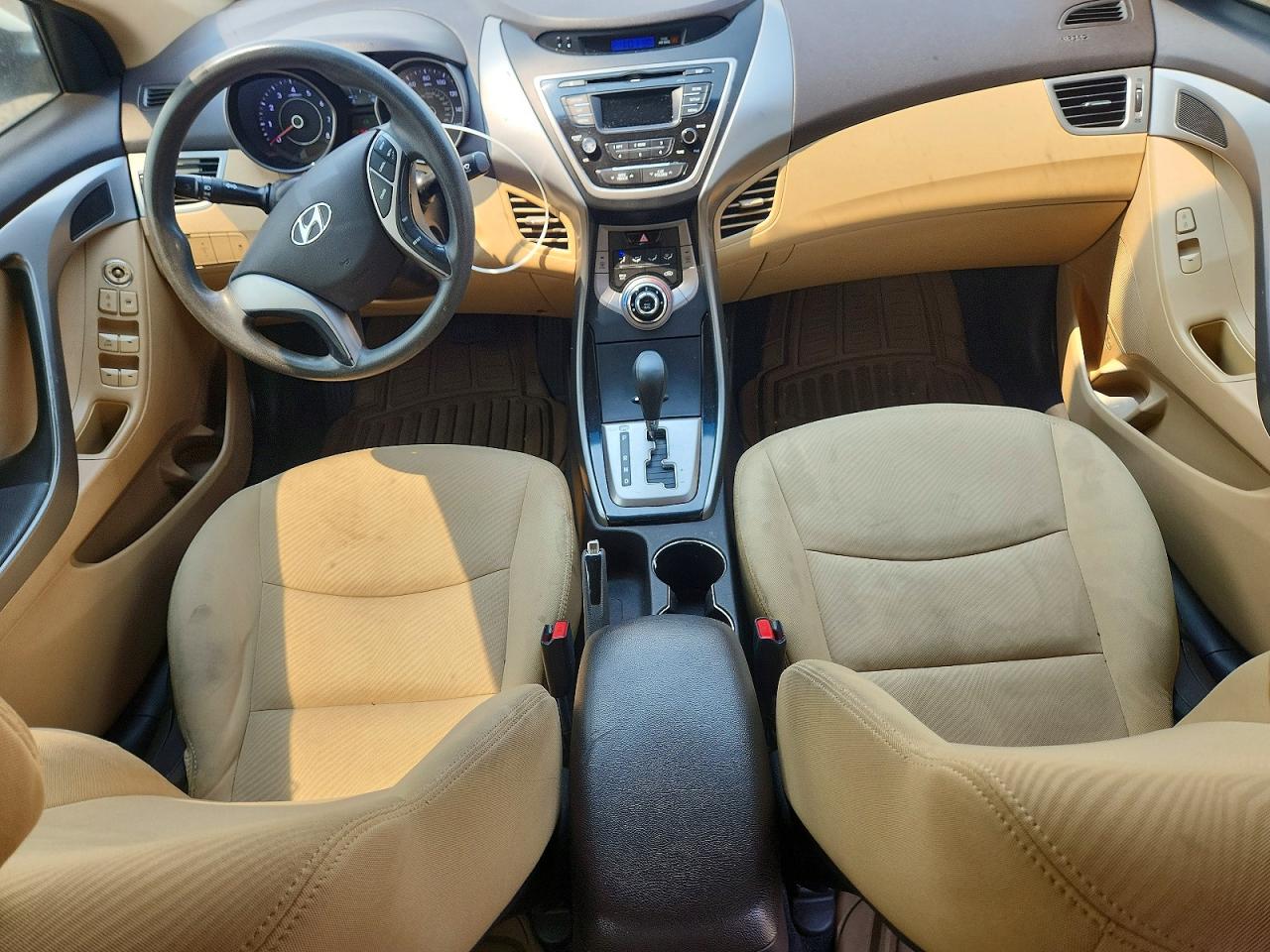 2013 Hyundai Elantra Gls White vin: 5NPDH4AE1DH225967