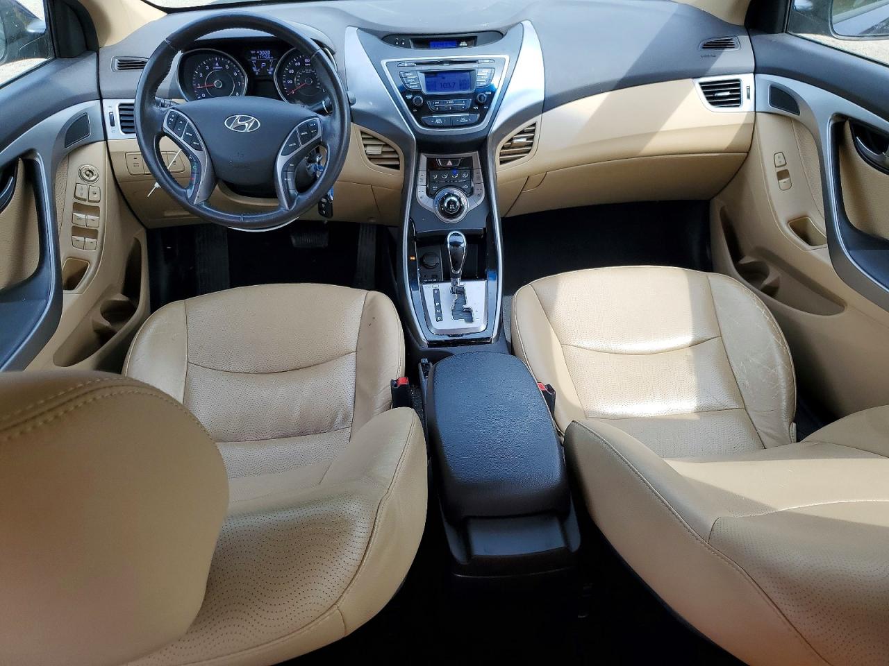 2013 Hyundai Elantra Limited Blue vin: 5NPDH4AE1DH226794