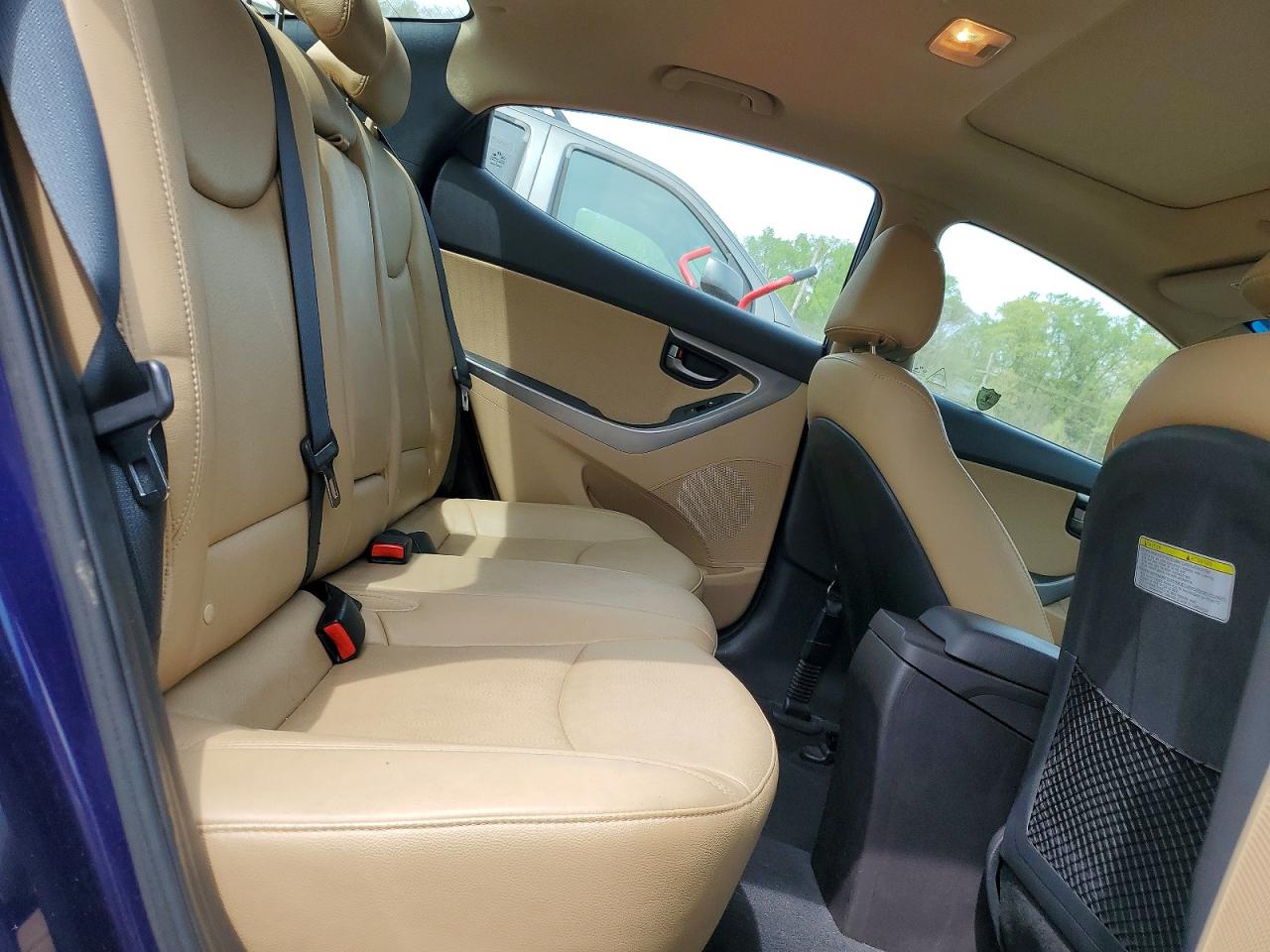 2013 Hyundai Elantra Limited Blue vin: 5NPDH4AE1DH226794