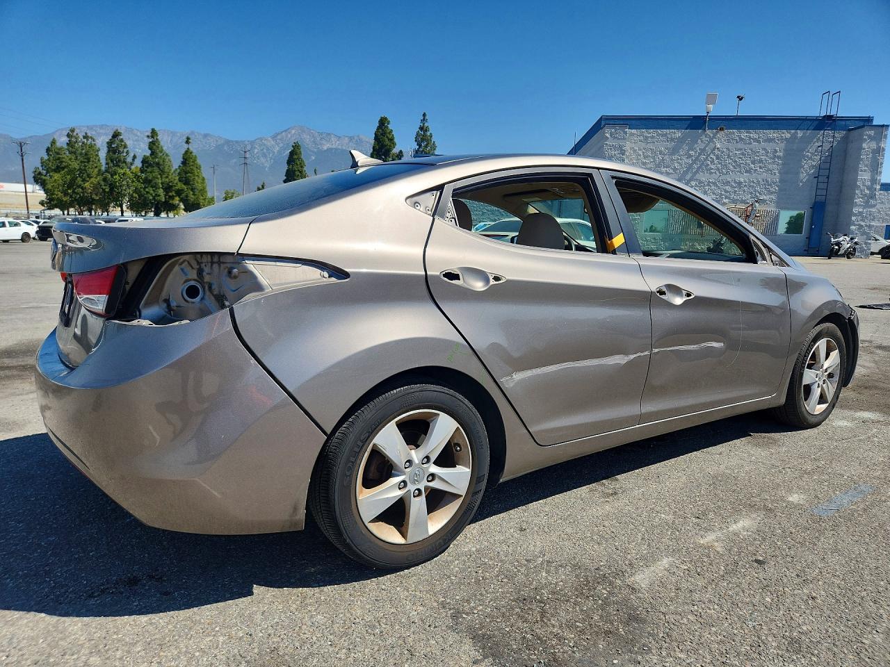 2013 Hyundai Elantra Gls Желто-коричневый vin: 5NPDH4AE1DH254238