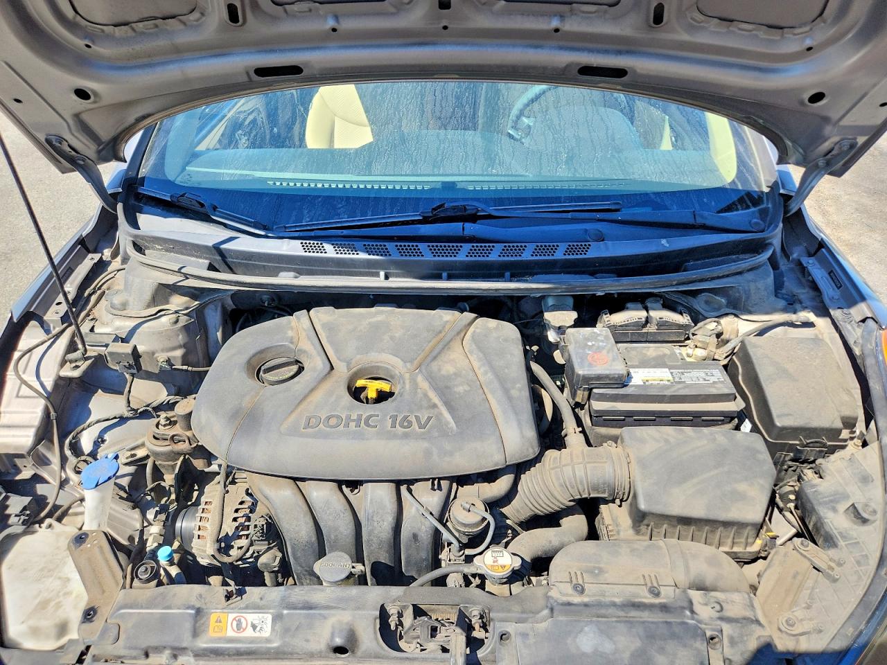 2013 Hyundai Elantra Gls Желто-коричневый vin: 5NPDH4AE1DH254238