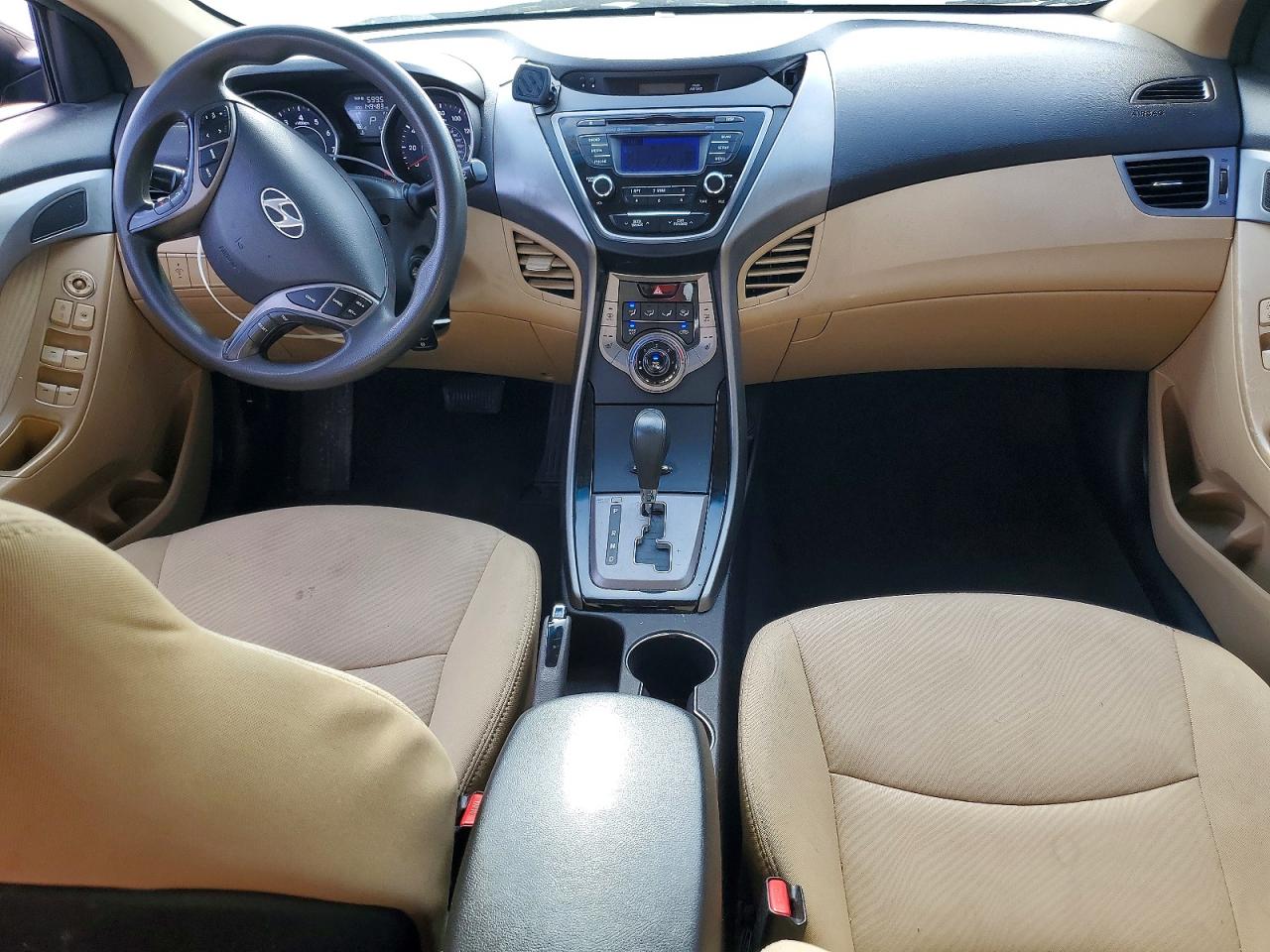 2013 Hyundai Elantra Gls Black vin: 5NPDH4AE1DH254563