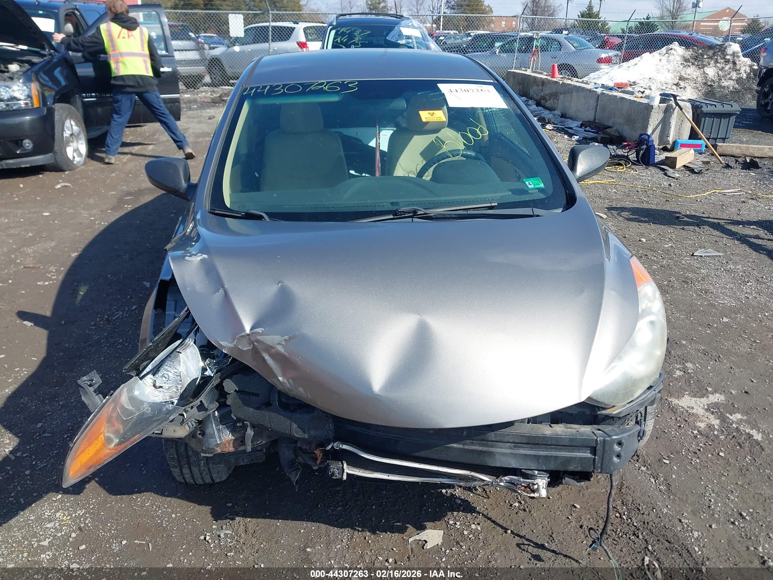 2013 Hyundai Elantra Gls Gray vin: 5NPDH4AE1DH258838