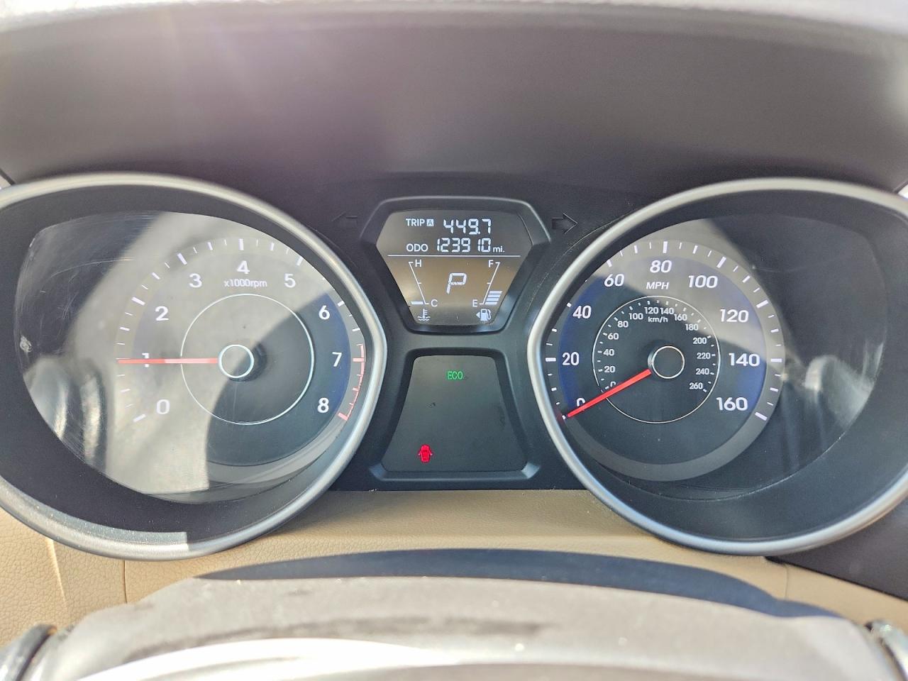 2013 Hyundai Elantra Gls Brown vin: 5NPDH4AE1DH270228