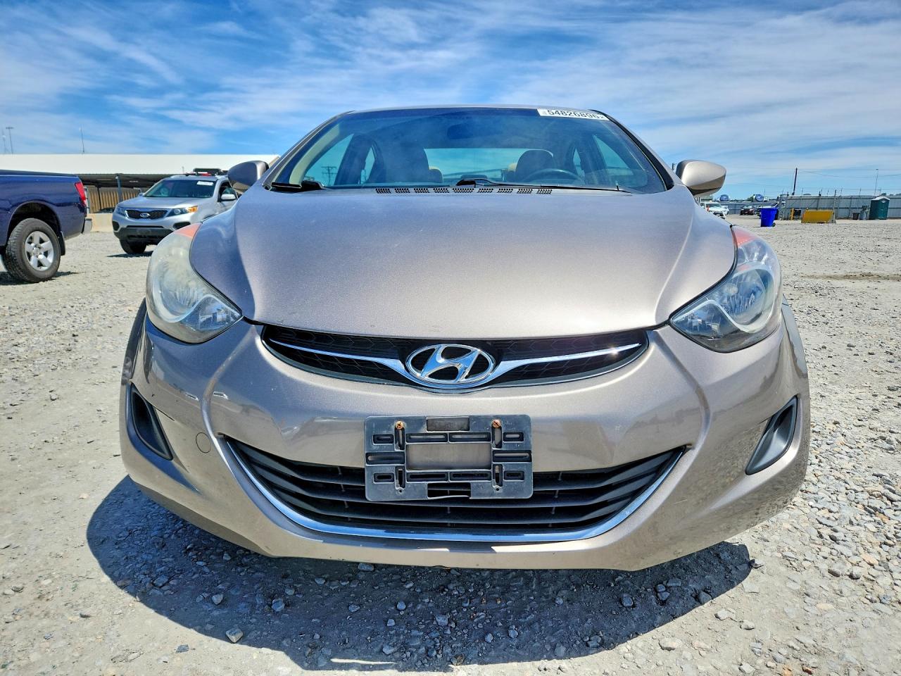2013 Hyundai Elantra Gls Brown vin: 5NPDH4AE1DH270228