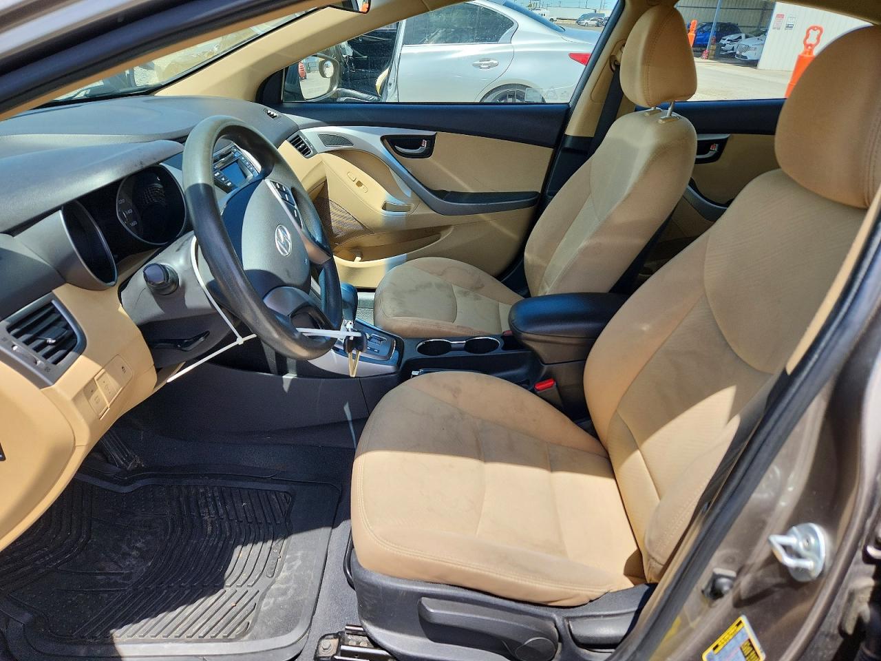 2013 Hyundai Elantra Gls Brown vin: 5NPDH4AE1DH270228