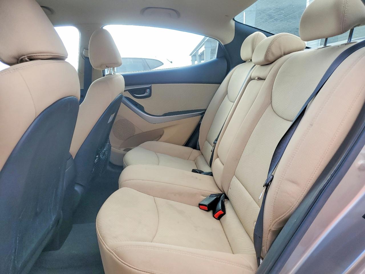 2013 Hyundai Elantra Gls Beige vin: 5NPDH4AE1DH278880