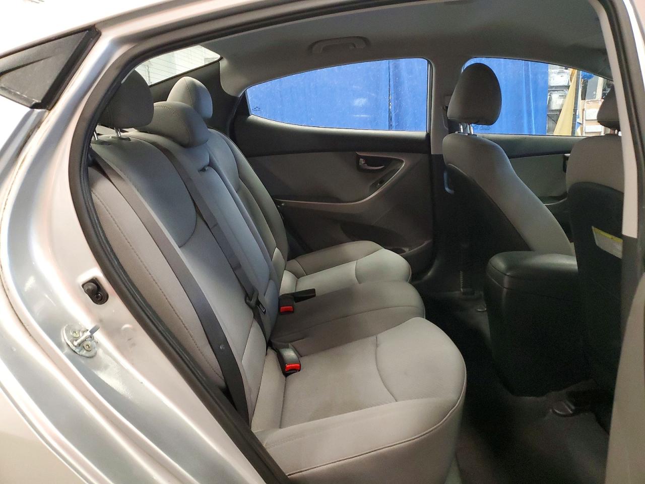 2013 Hyundai Elantra Gls Gray vin: 5NPDH4AE1DH282332