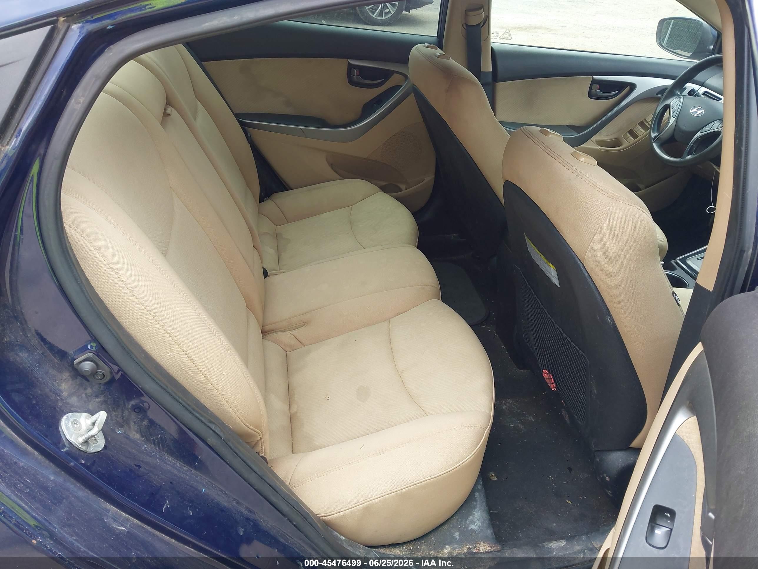 2013 Hyundai Elantra Gls Blue vin: 5NPDH4AE1DH293301