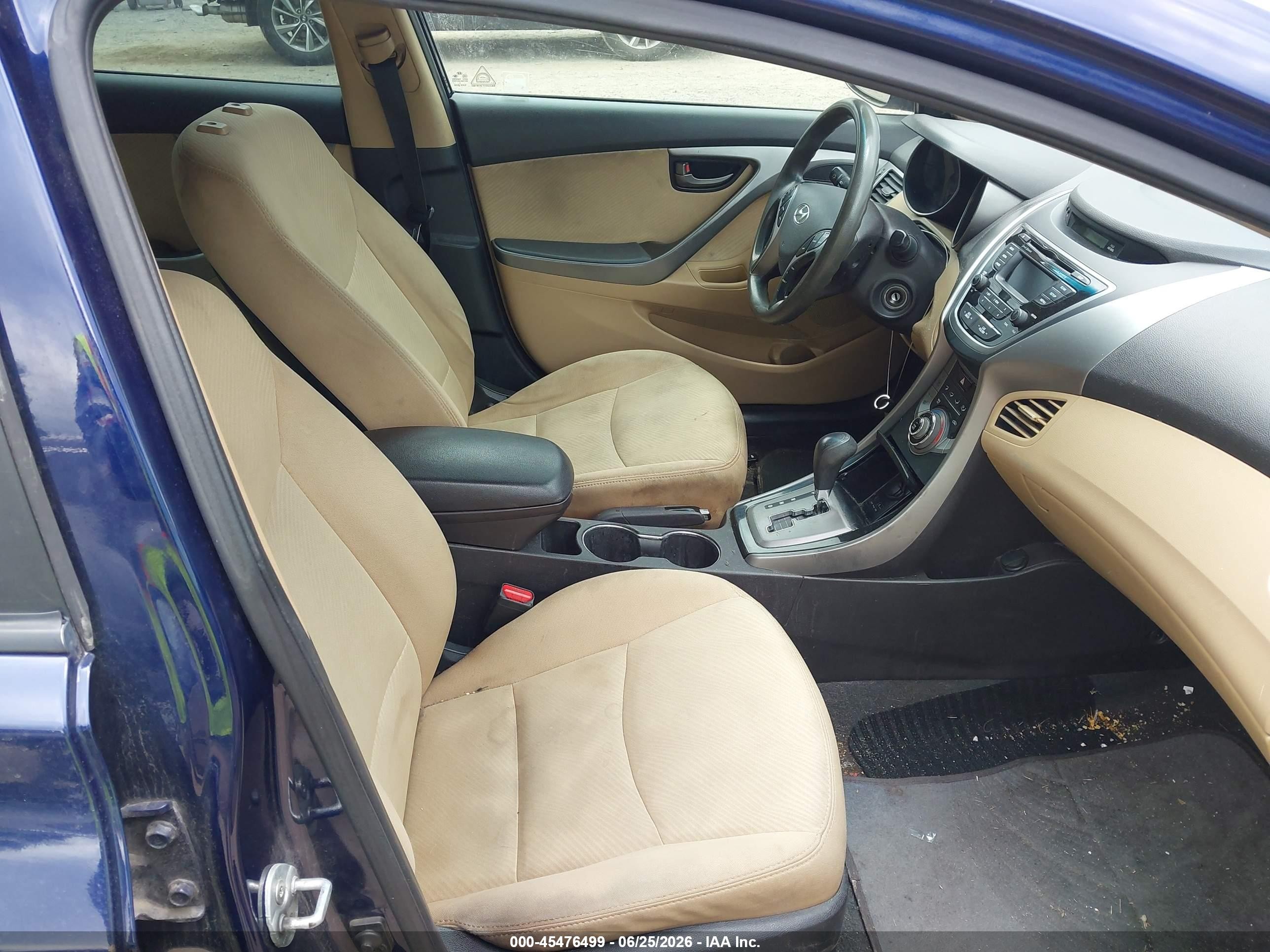 2013 Hyundai Elantra Gls Blue vin: 5NPDH4AE1DH293301