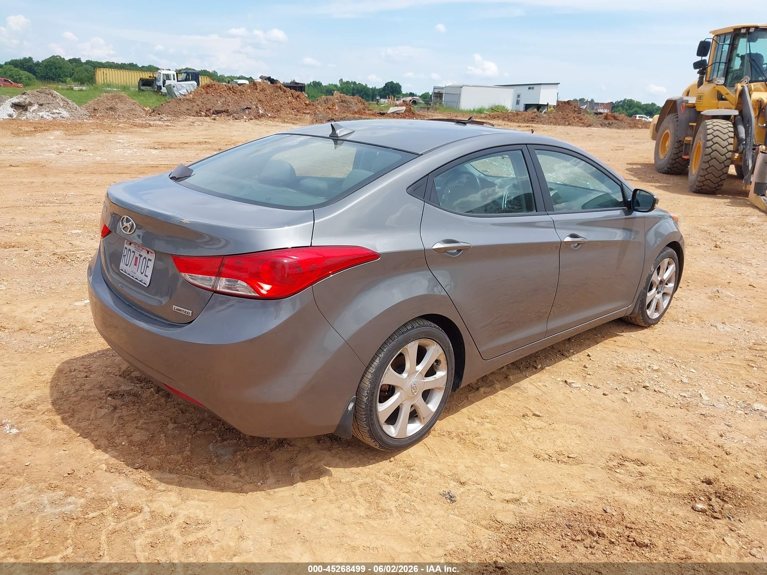 2013 Hyundai Elantra Limited Black vin: 5NPDH4AE1DH298997