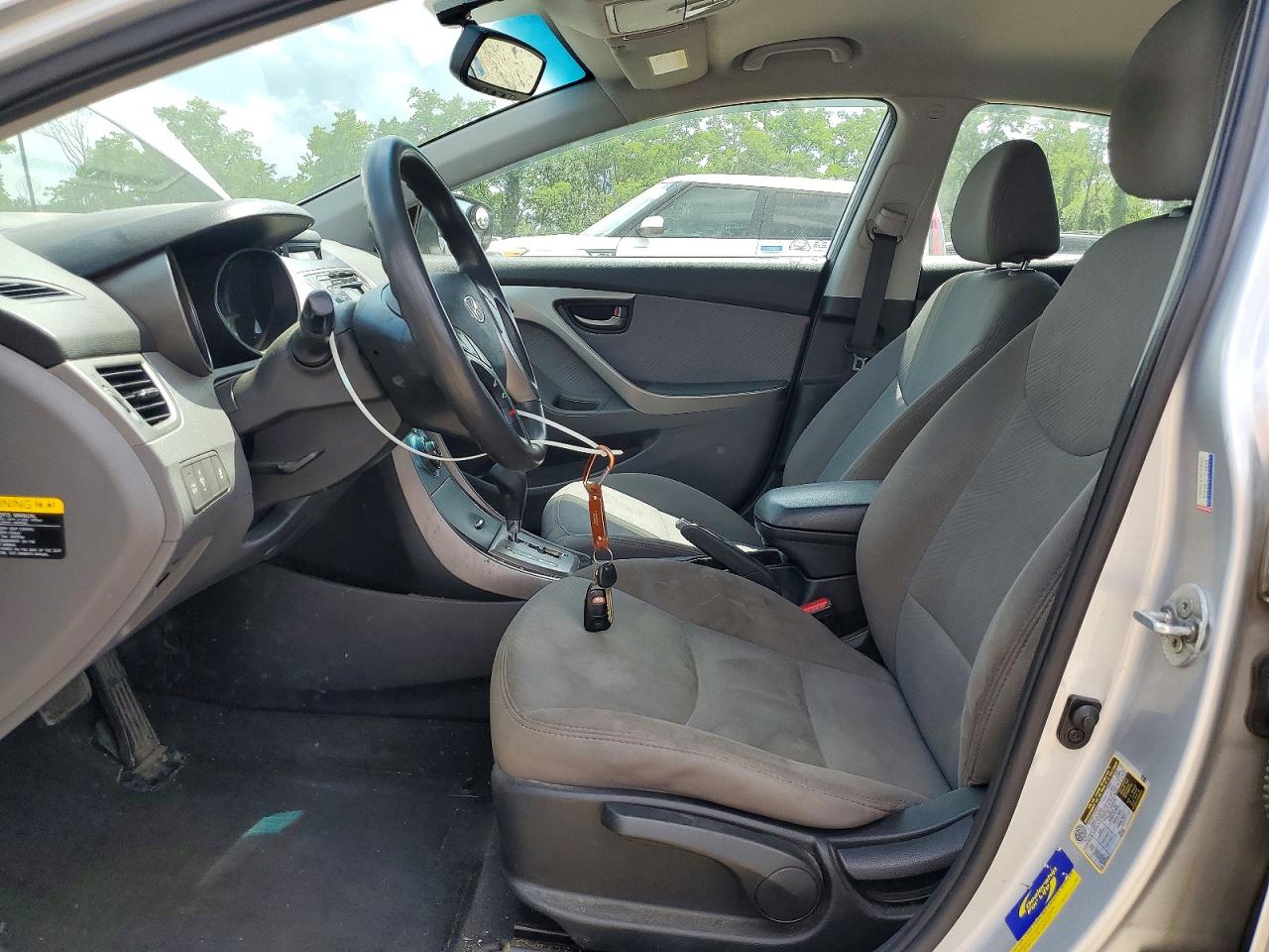 2013 Hyundai Elantra Gls Silver vin: 5NPDH4AE1DH300666