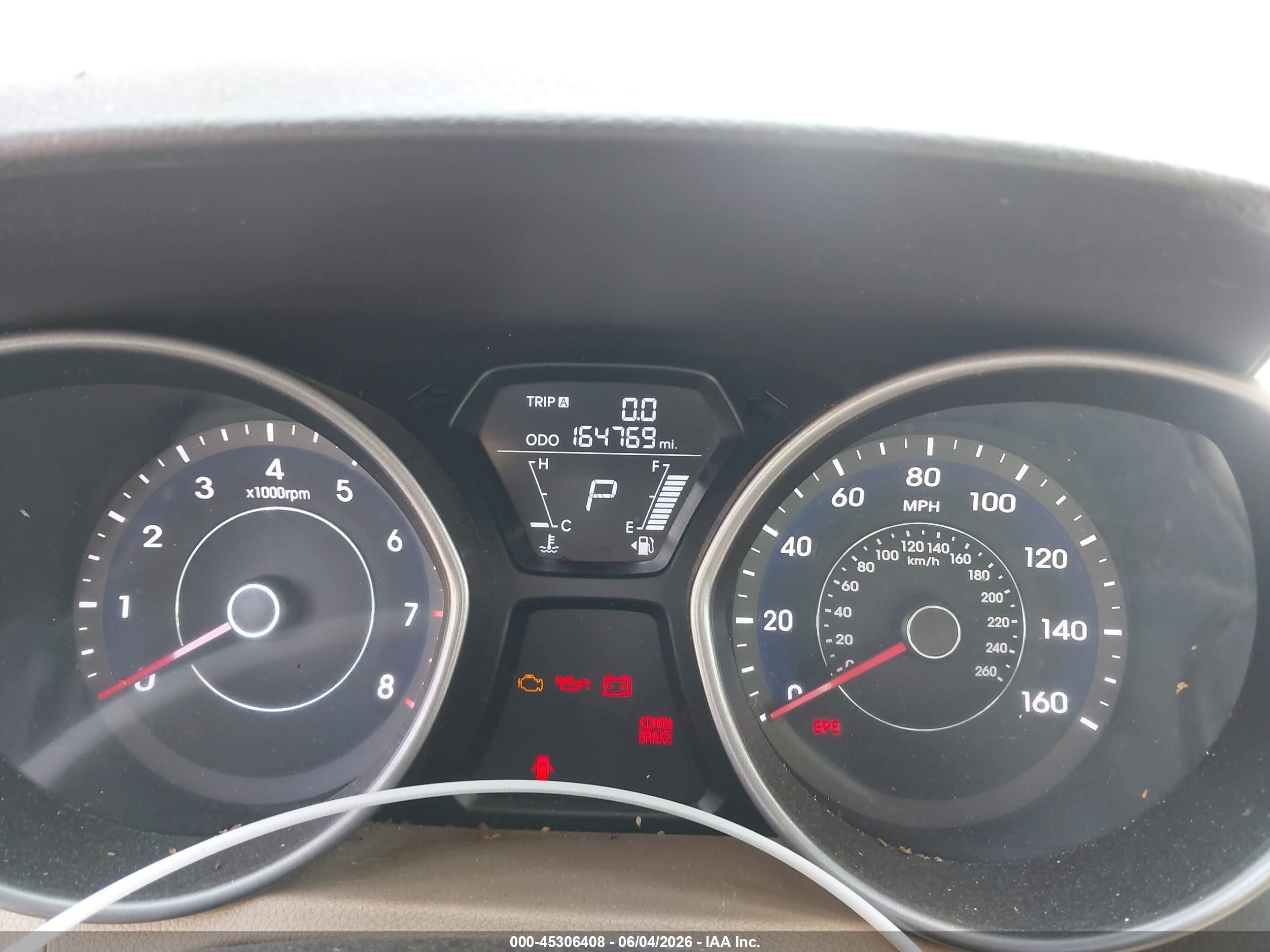 2013 Hyundai Elantra Gls White vin: 5NPDH4AE1DH301333