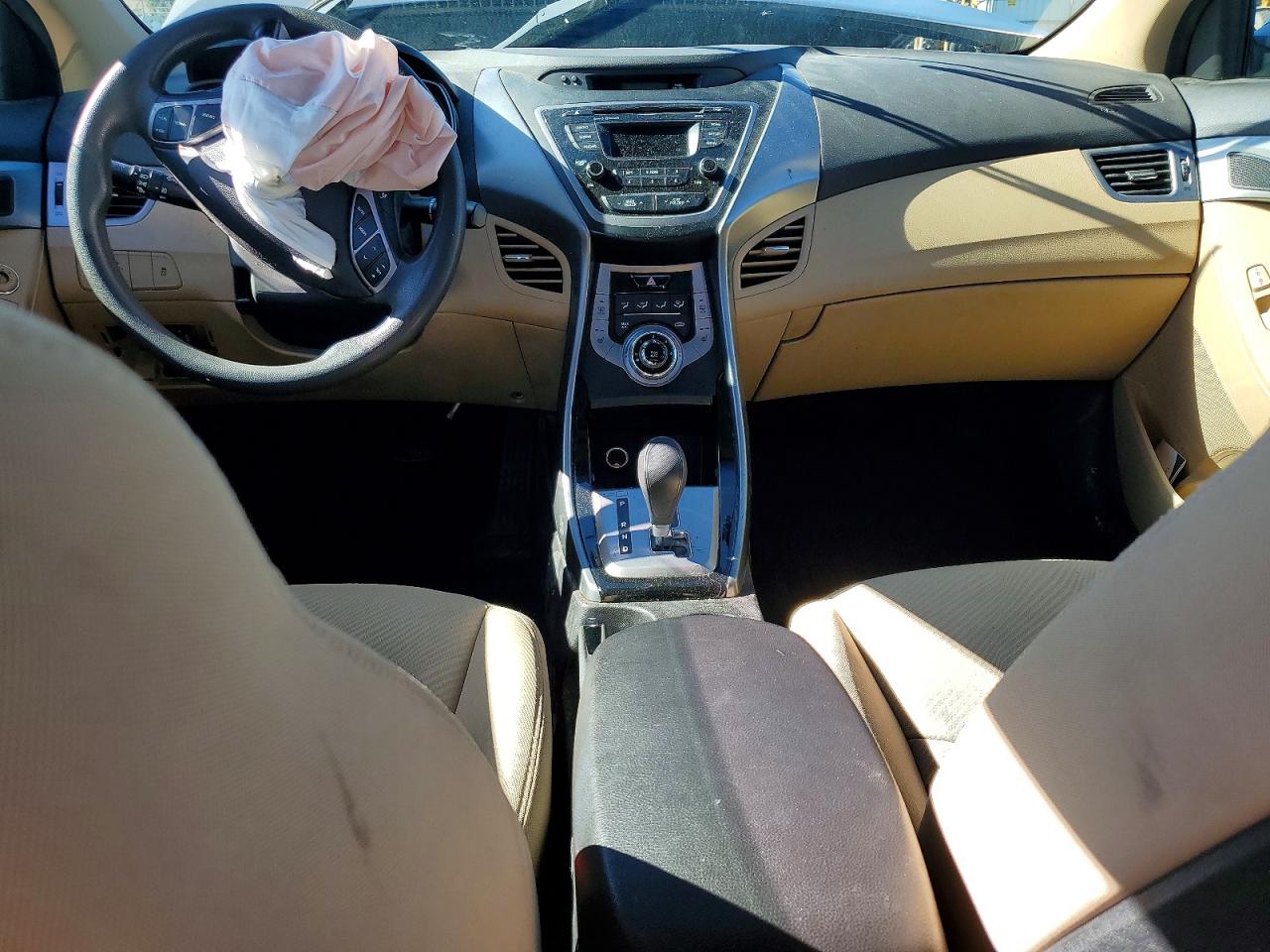2013 Hyundai Elantra Gls Silver vin: 5NPDH4AE1DH308167