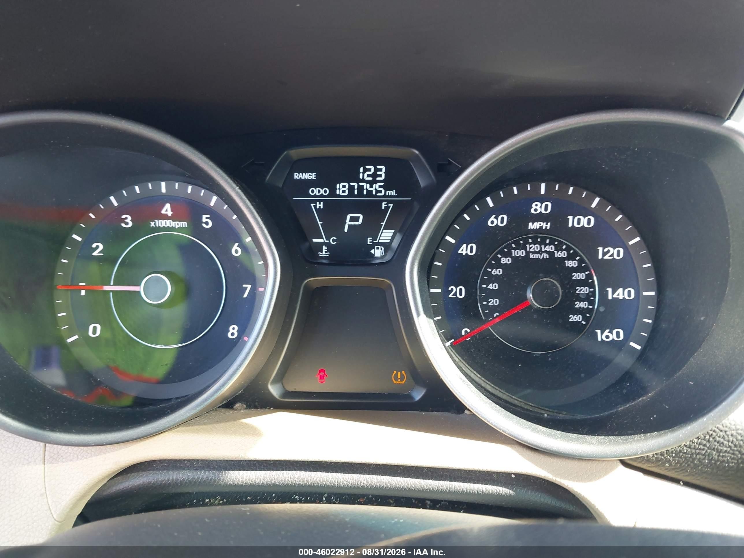 2013 Hyundai Elantra Gls Gold vin: 5NPDH4AE1DH309061