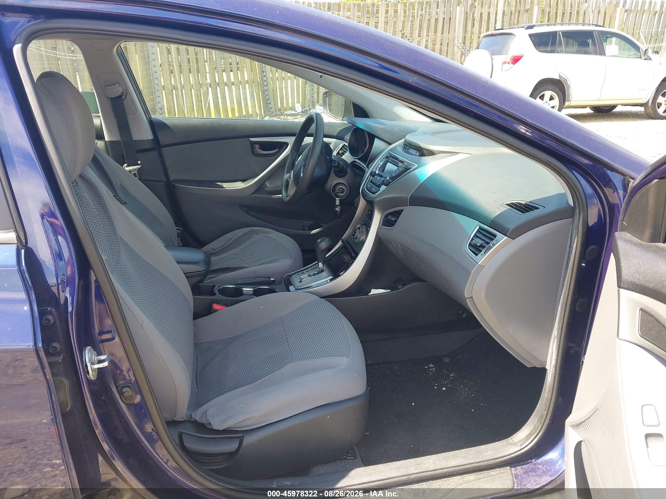 2013 Hyundai Elantra Gls Dark Blue vin: 5NPDH4AE1DH324241