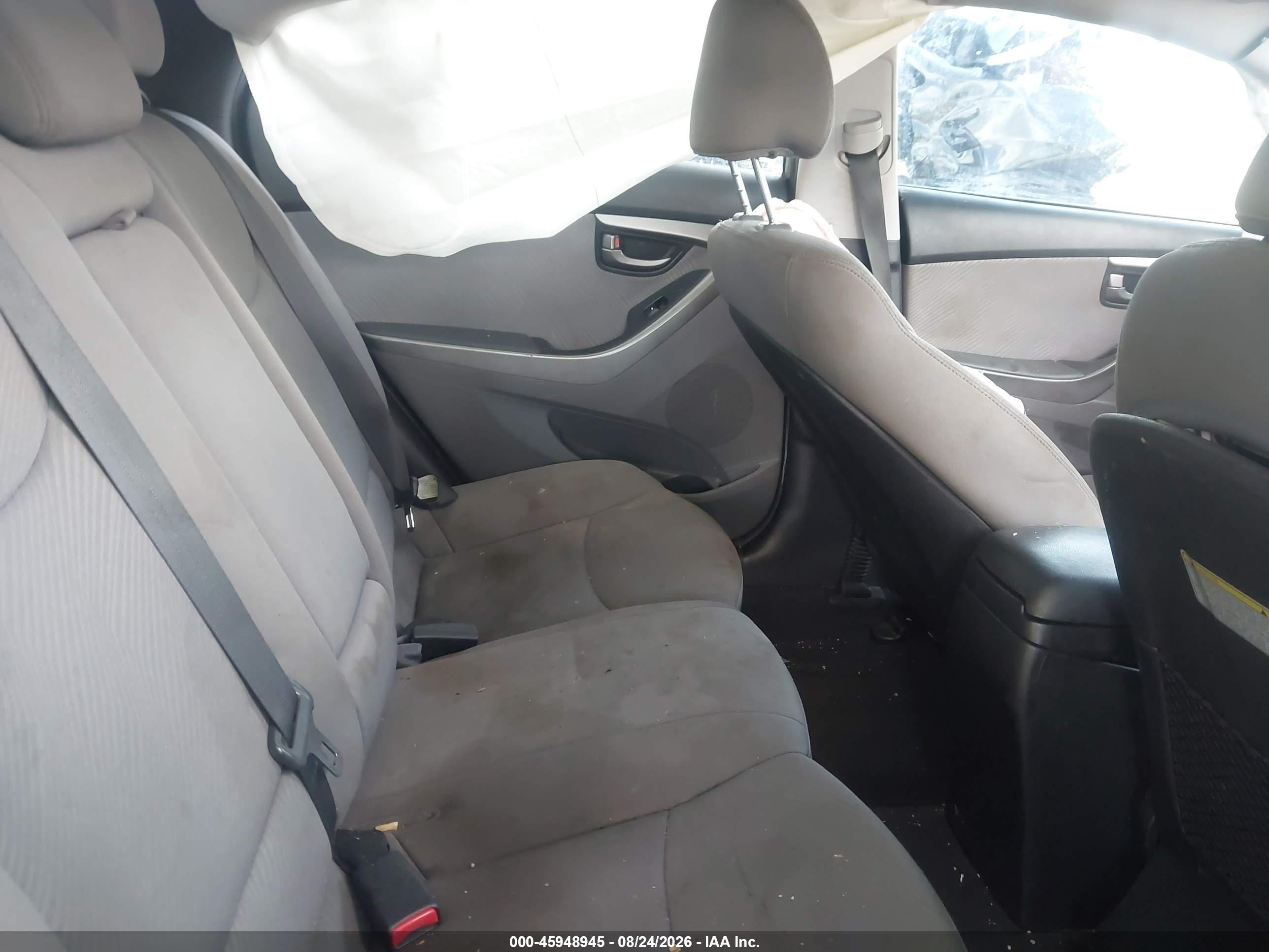 2013 Hyundai Elantra Gls Silver vin: 5NPDH4AE1DH330234