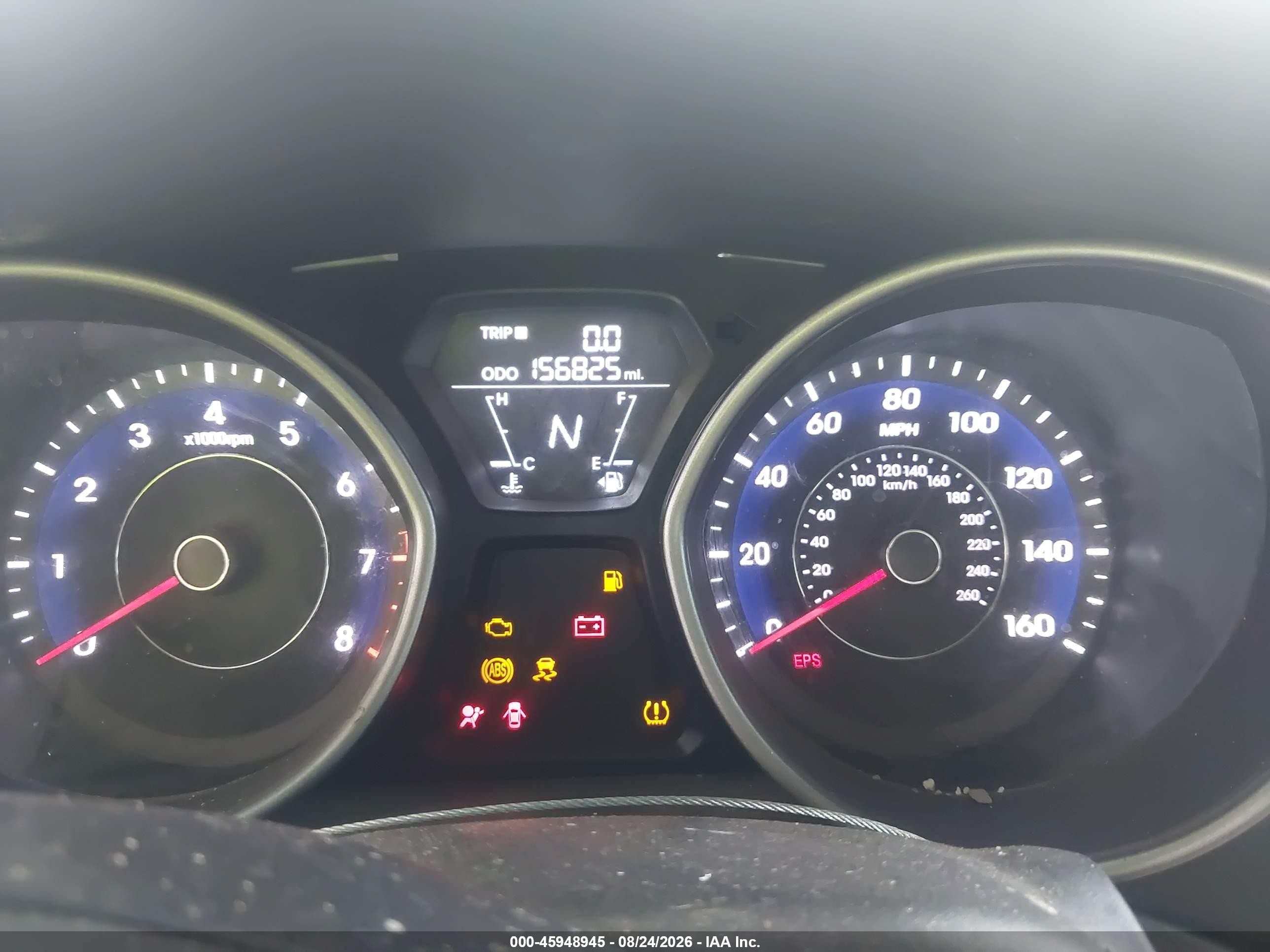 2013 Hyundai Elantra Gls Silver vin: 5NPDH4AE1DH330234