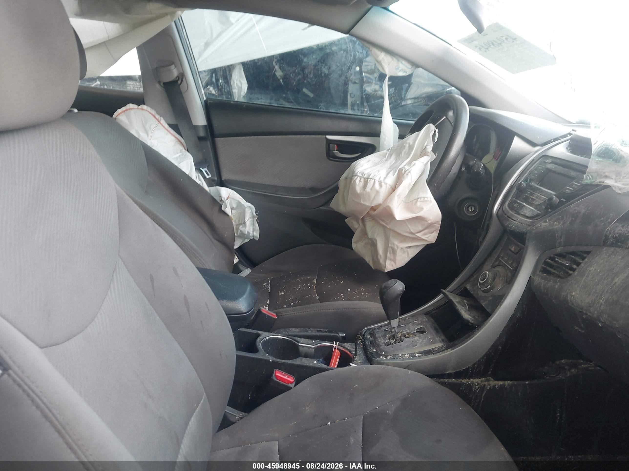 2013 Hyundai Elantra Gls Silver vin: 5NPDH4AE1DH330234