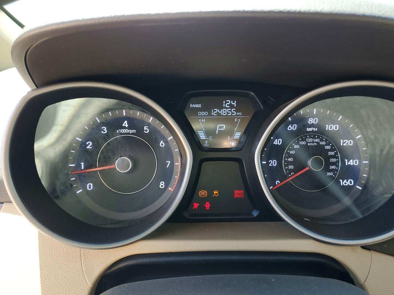 2013 Hyundai Elantra Gls White vin: 5NPDH4AE1DH334977