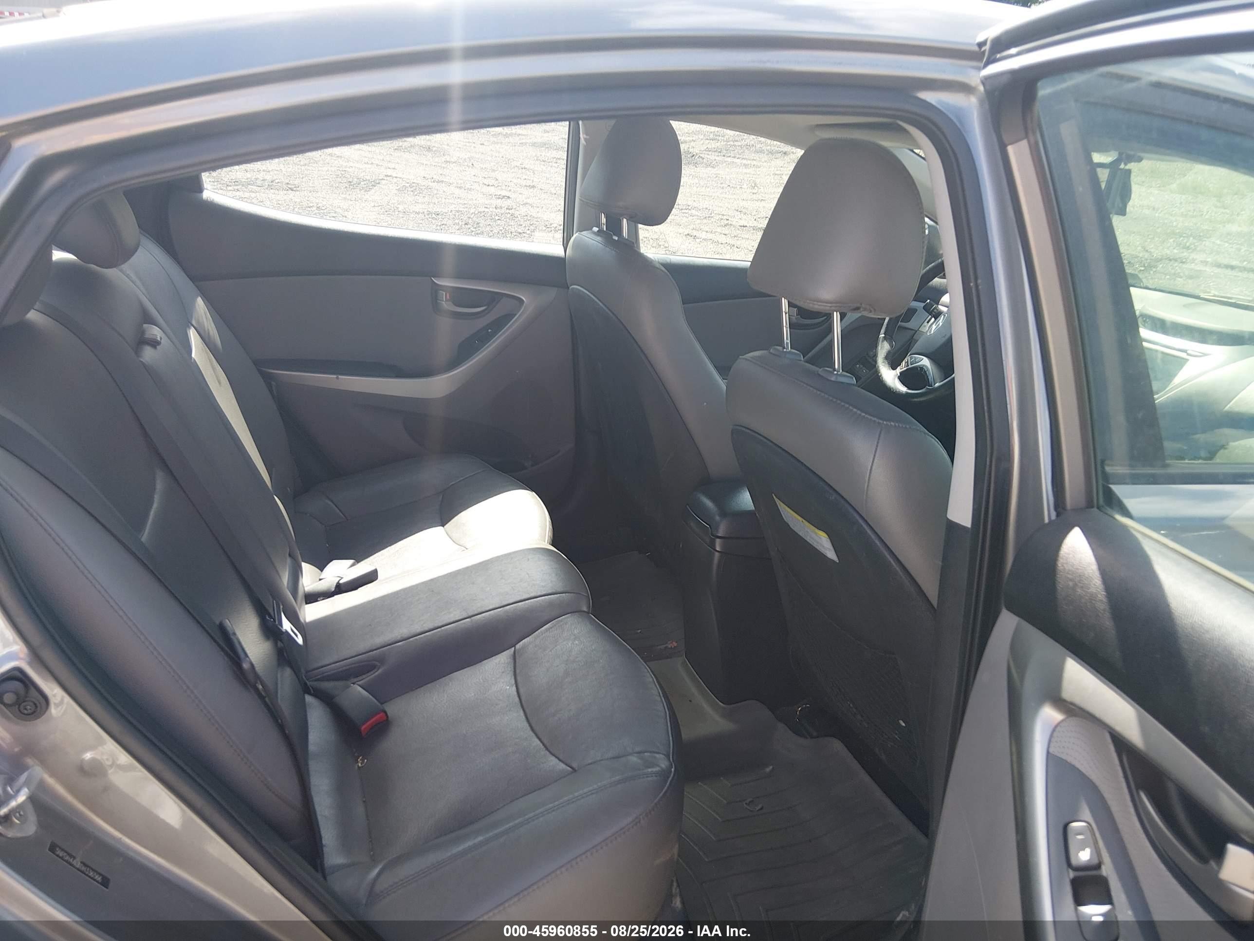 2013 Hyundai Elantra Limited Brown vin: 5NPDH4AE1DH336566