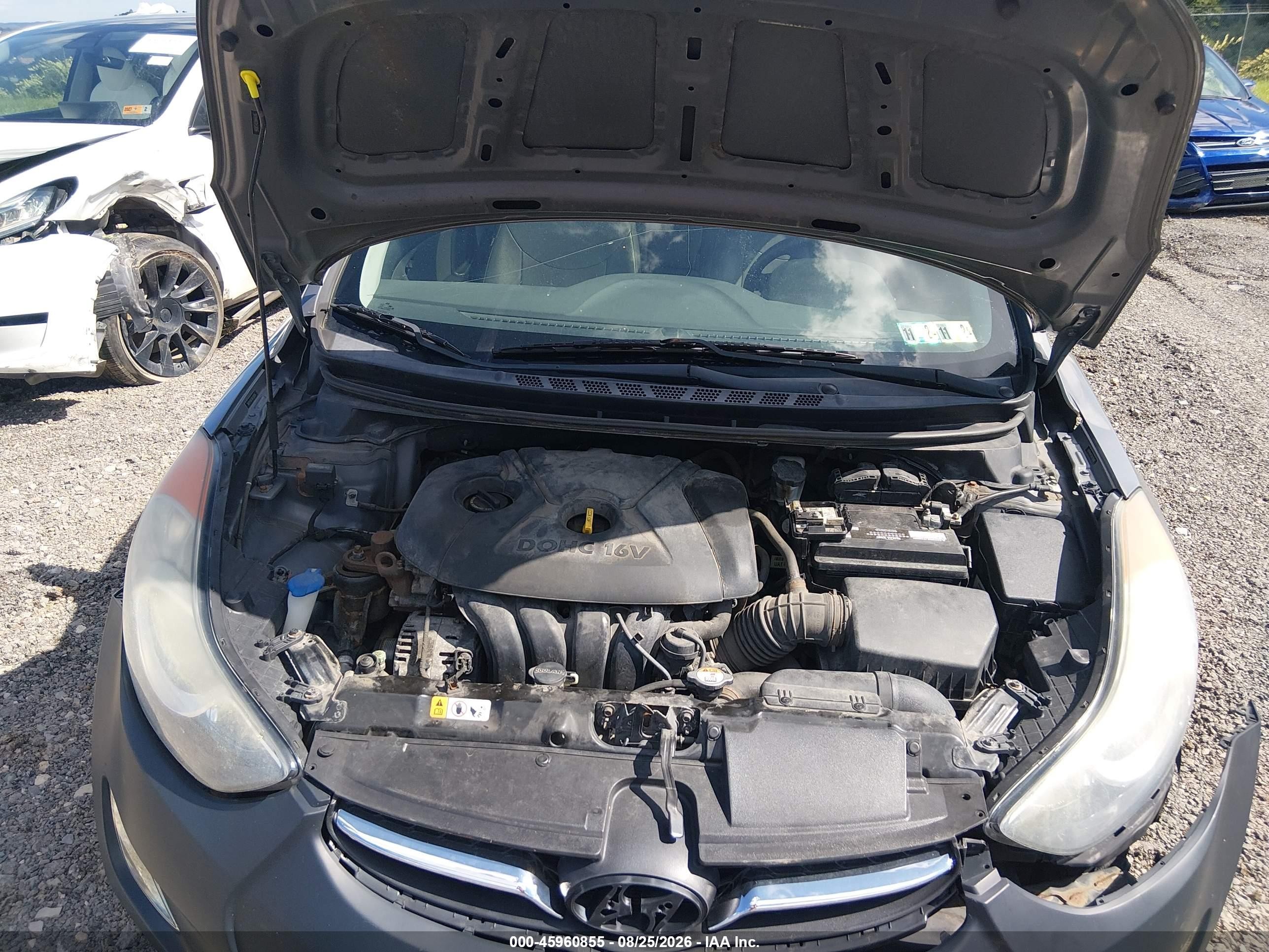 2013 Hyundai Elantra Limited Brown vin: 5NPDH4AE1DH336566