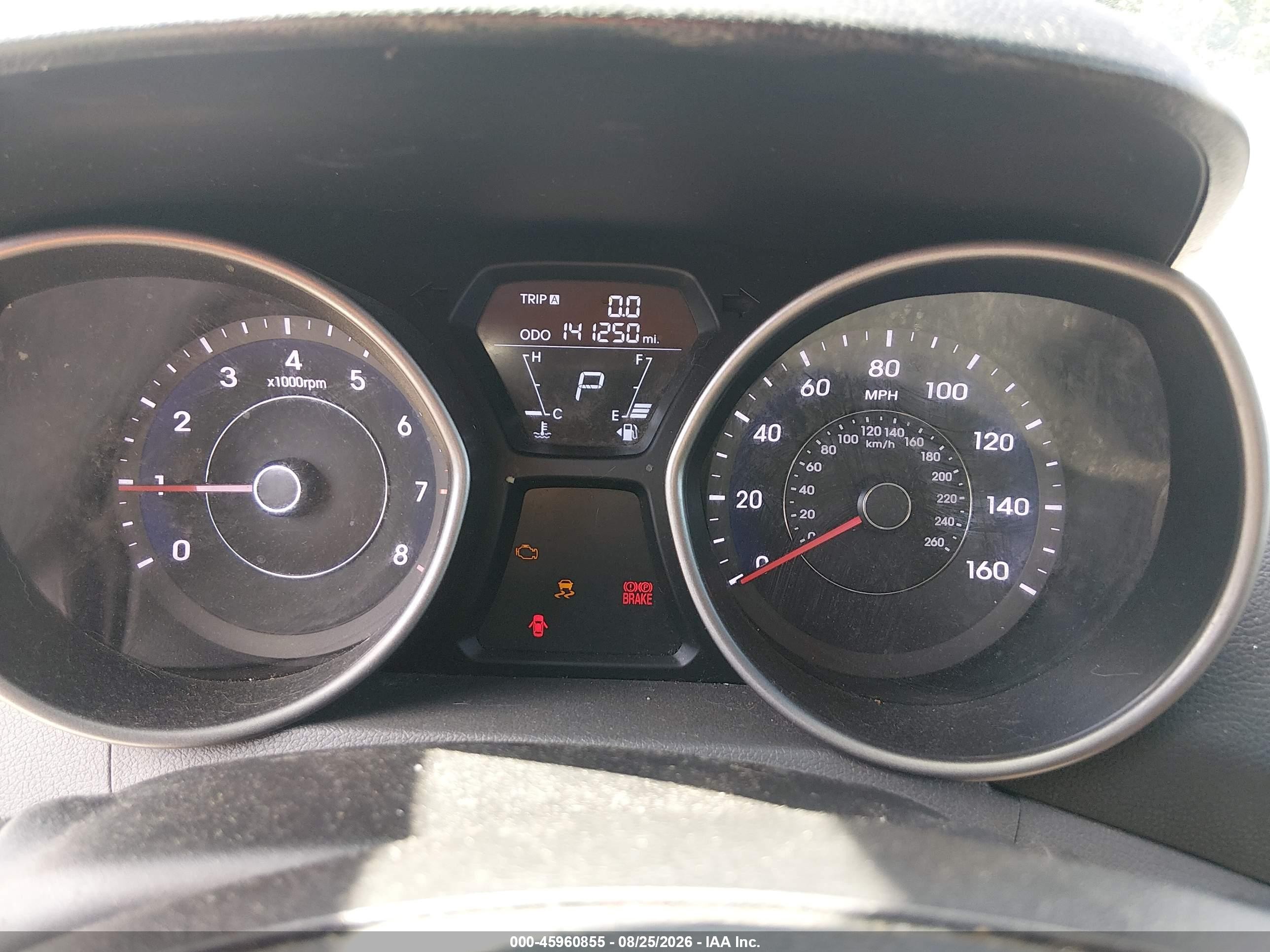 2013 Hyundai Elantra Limited Brown vin: 5NPDH4AE1DH336566