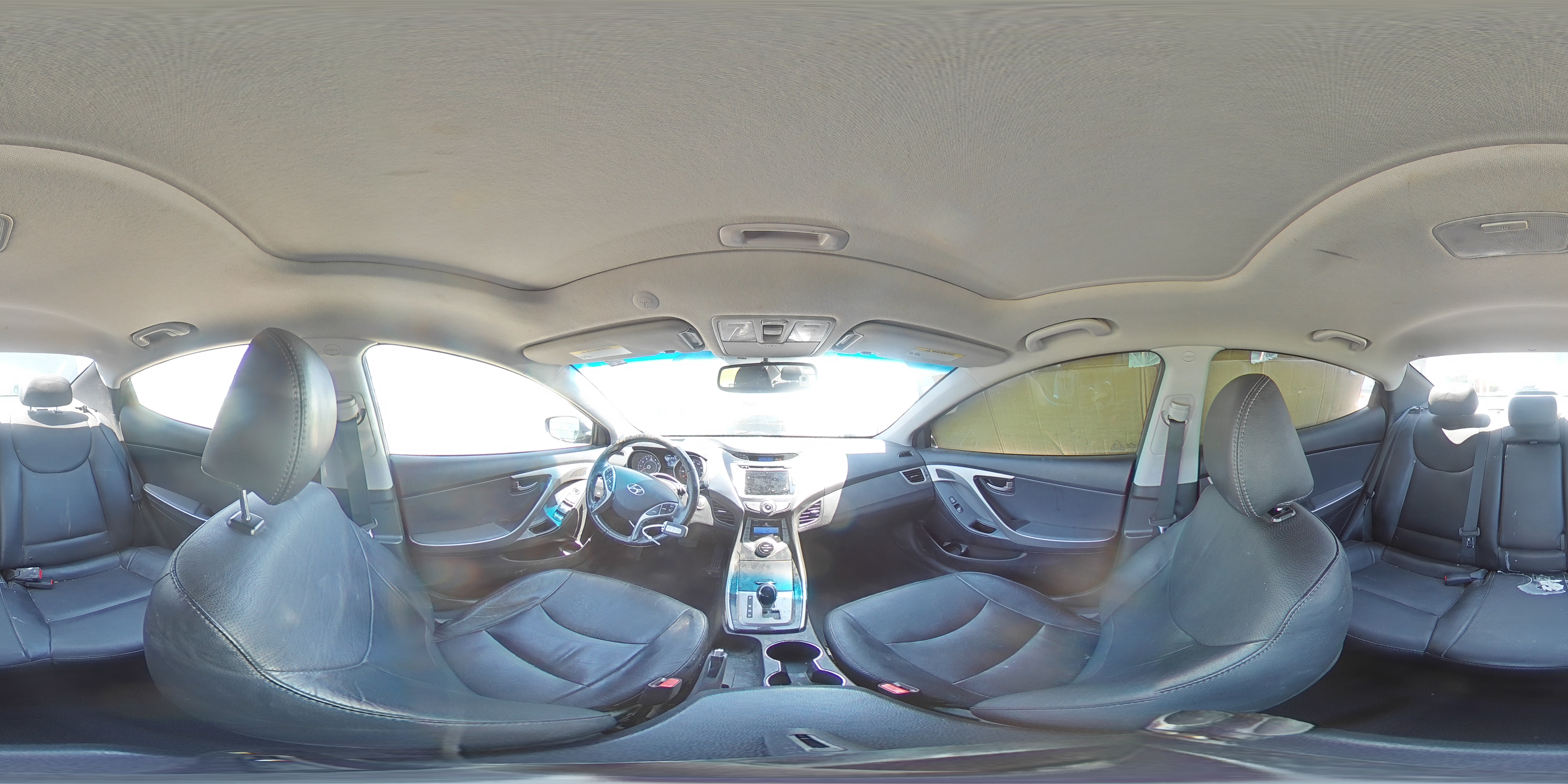2013 Hyundai Elantra Limited Gray vin: 5NPDH4AE1DH342660