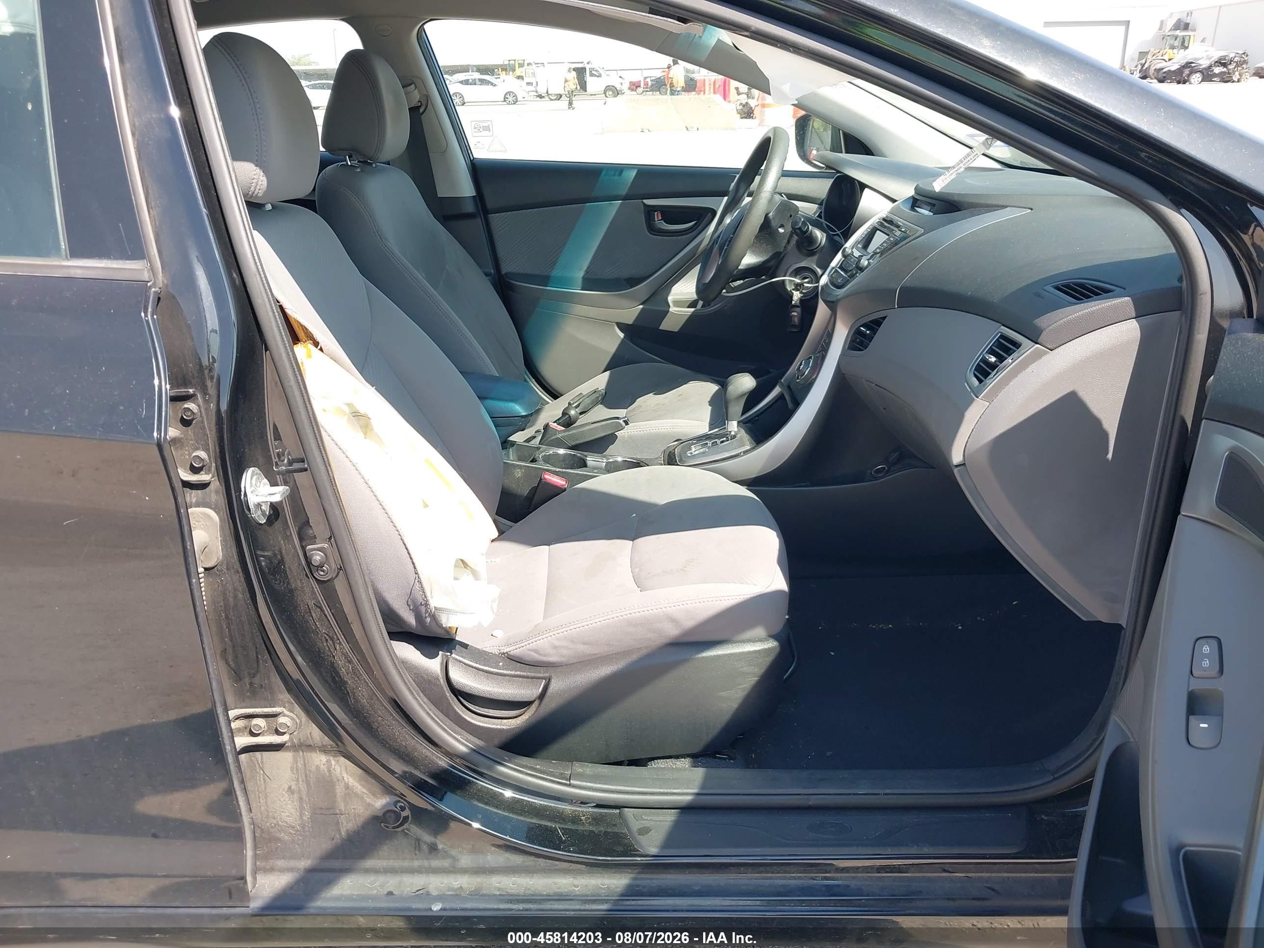 2013 Hyundai Elantra Gls Black vin: 5NPDH4AE1DH344215
