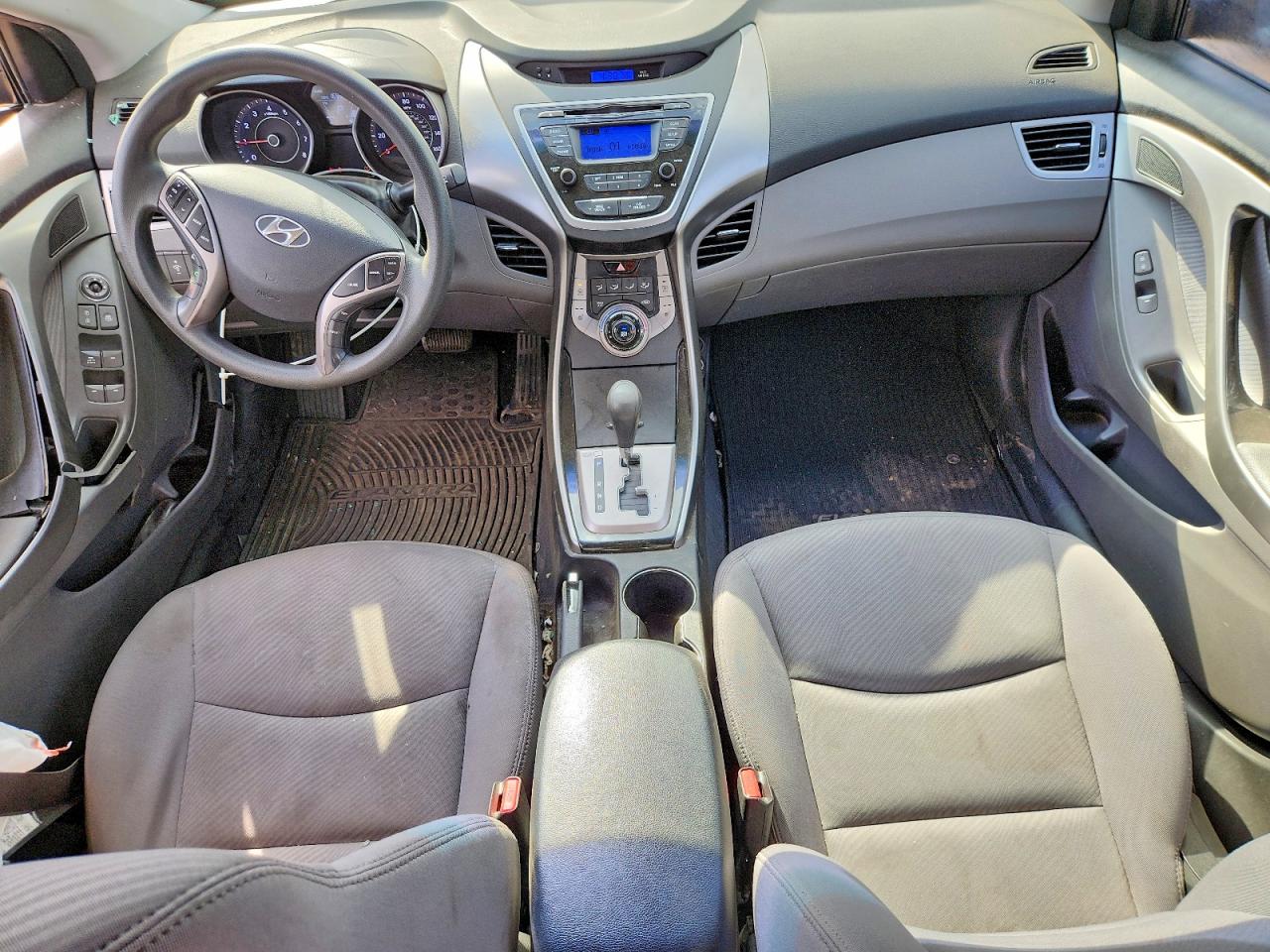 2013 Hyundai Elantra Gls Gray vin: 5NPDH4AE1DH353500