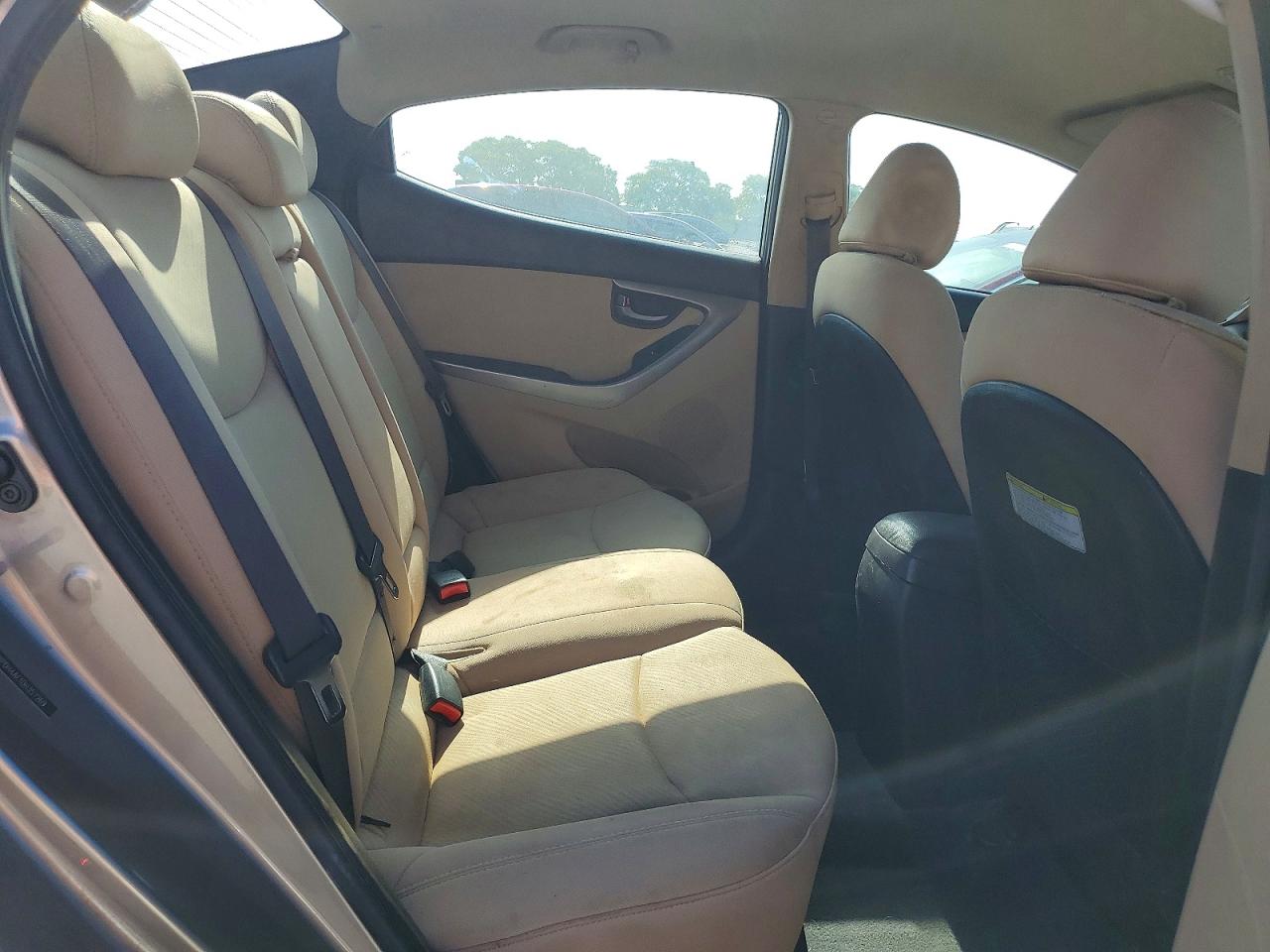 2013 Hyundai Elantra Gls Gray vin: 5NPDH4AE1DH357269