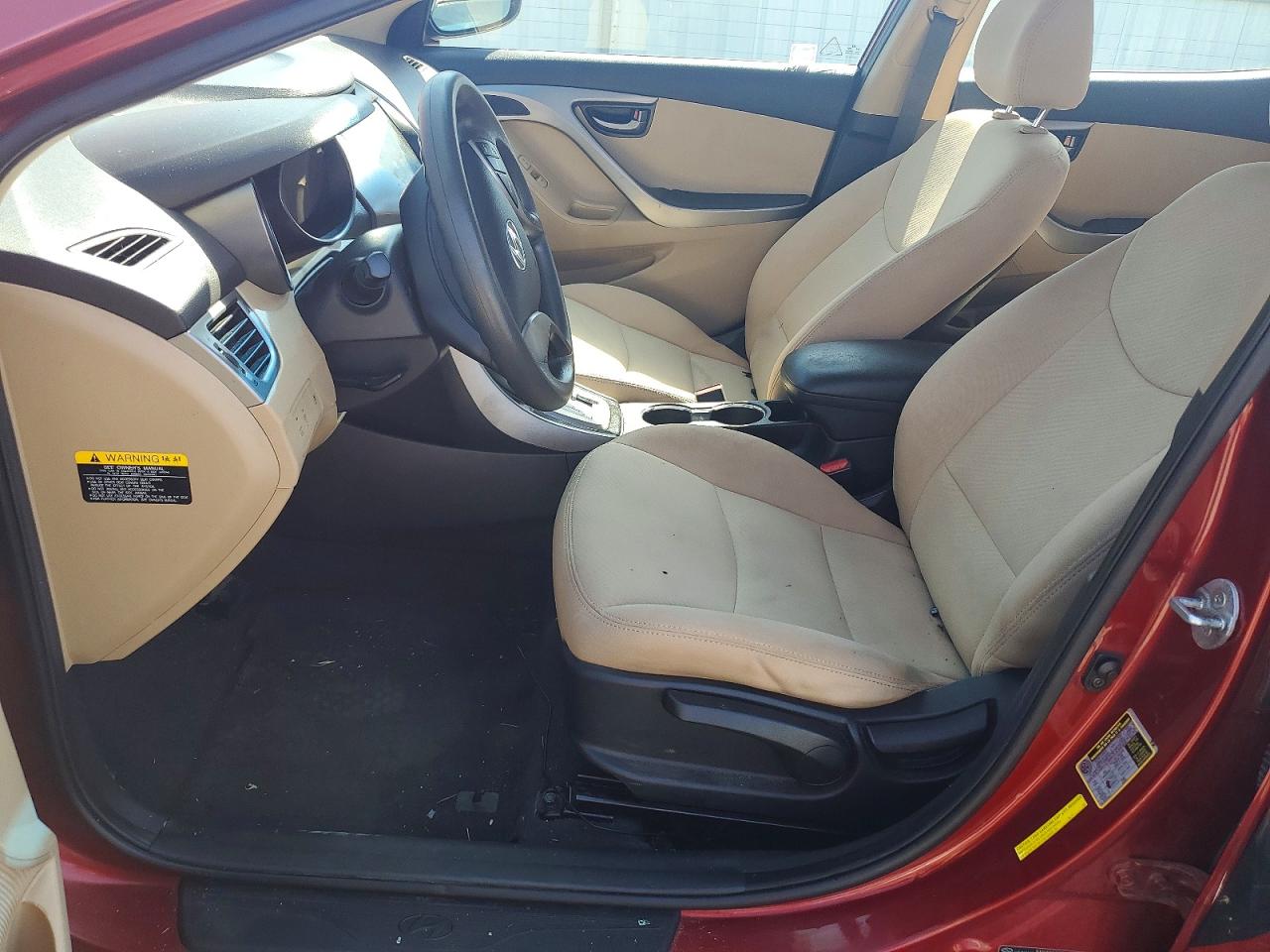 2013 Hyundai Elantra Maroon vin: 5NPDH4AE1DH392457