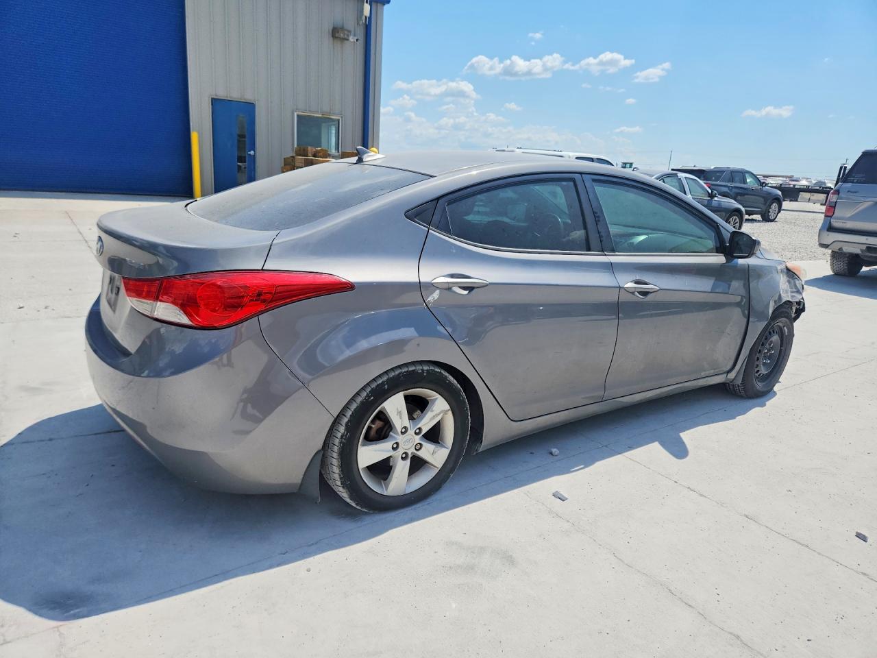 2013 Hyundai Elantra Gls Серый vin: 5NPDH4AE1DH398081