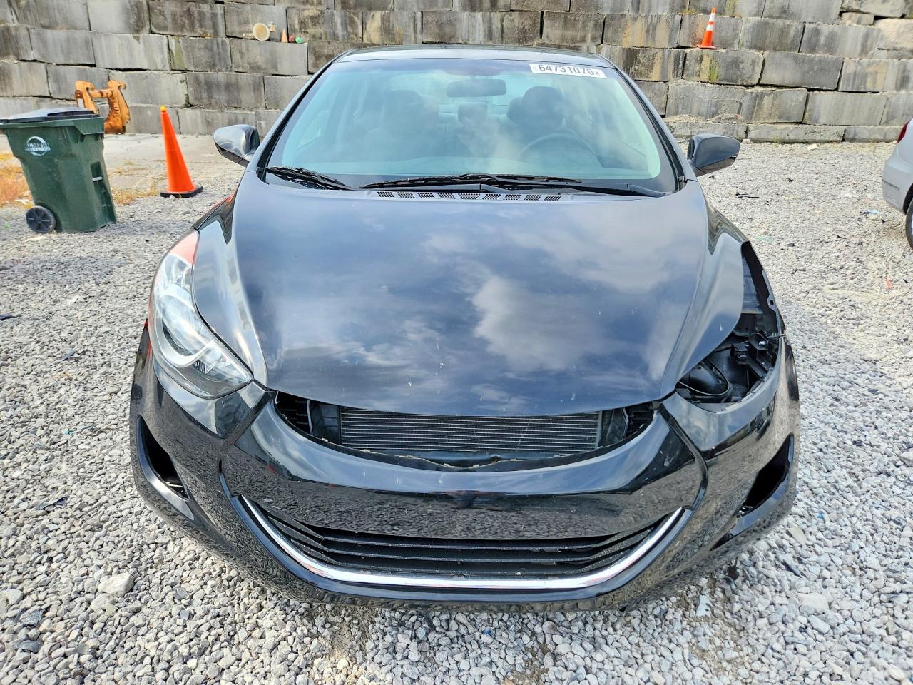 2013 Hyundai Elantra Gls Black vin: 5NPDH4AE1DH400928