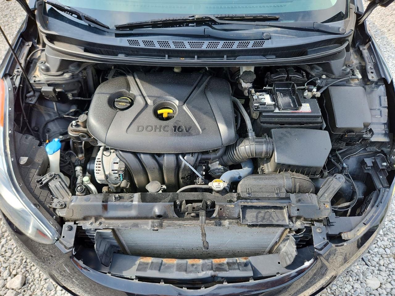 2013 Hyundai Elantra Gls Black vin: 5NPDH4AE1DH400928
