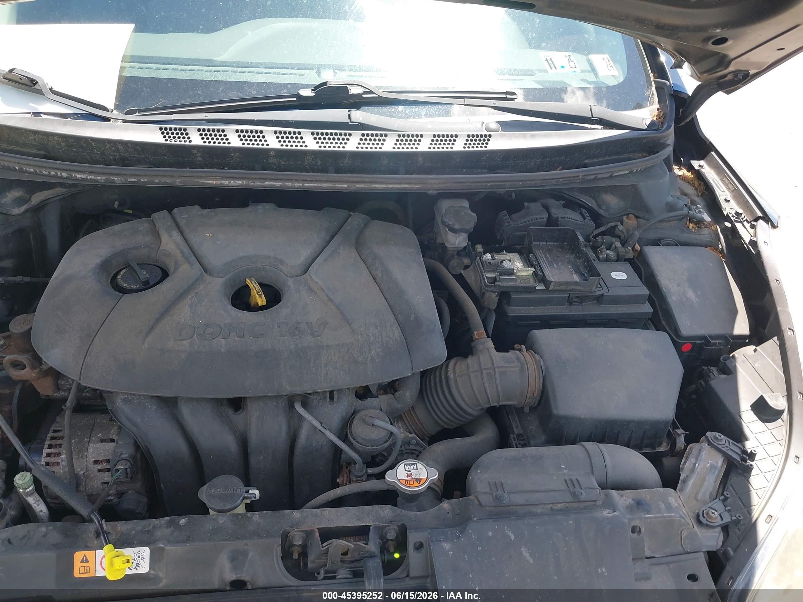 2013 Hyundai Elantra Gls Black vin: 5NPDH4AE1DH406549